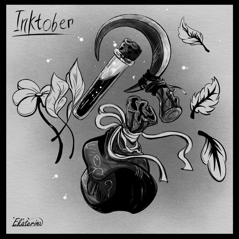 Through The Forest|Inktober 2022 — Изображение №8 — Иллюстрация, Графика на Dprofile