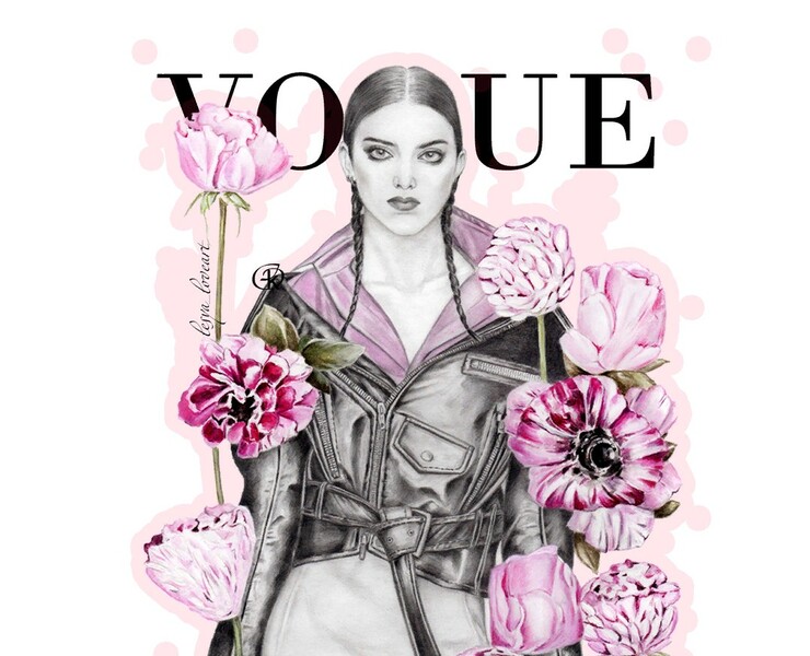VOGUE — Иллюстрация, Графика на Dprofile