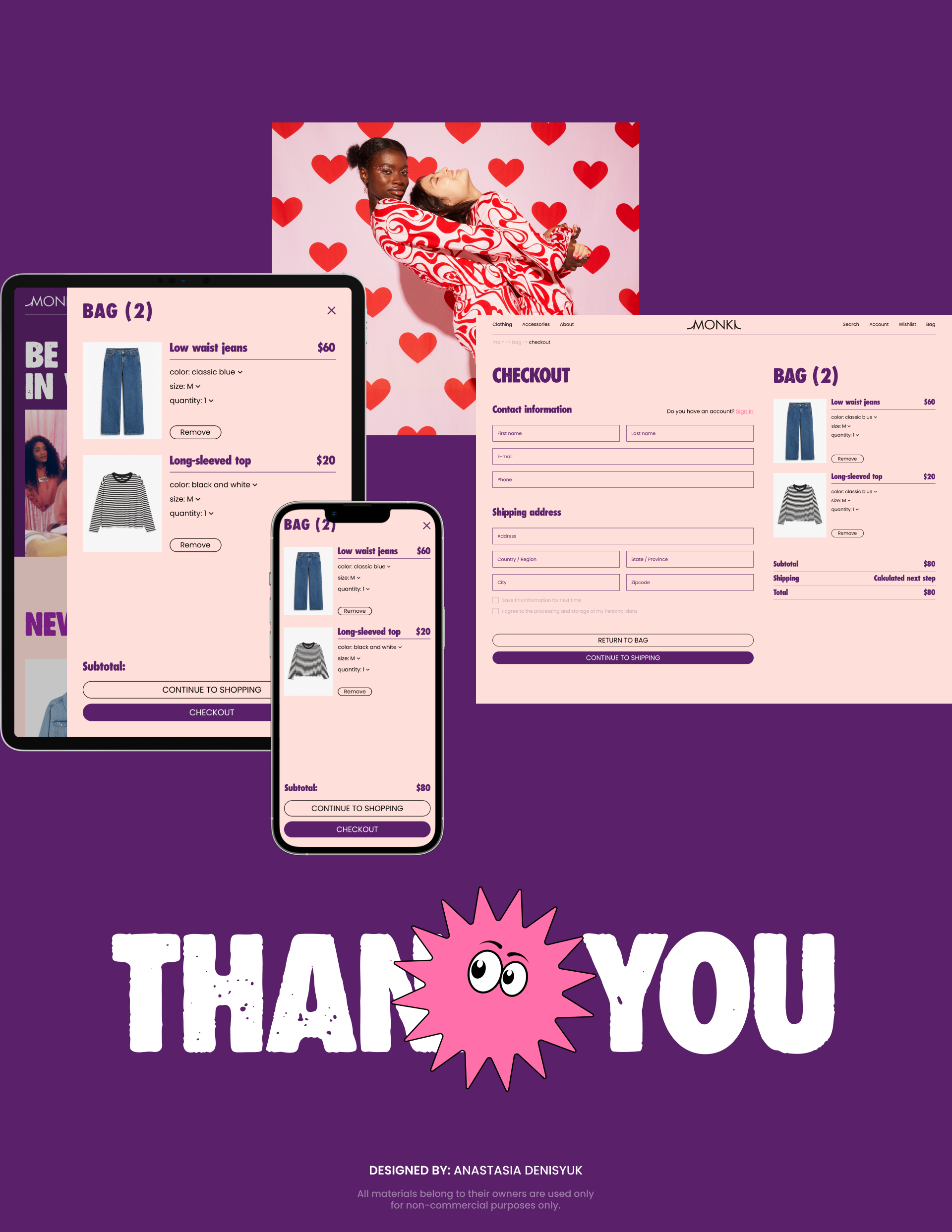 MONKI | E-commerce redesign — Изображение №8 — Интерфейсы на Dprofile