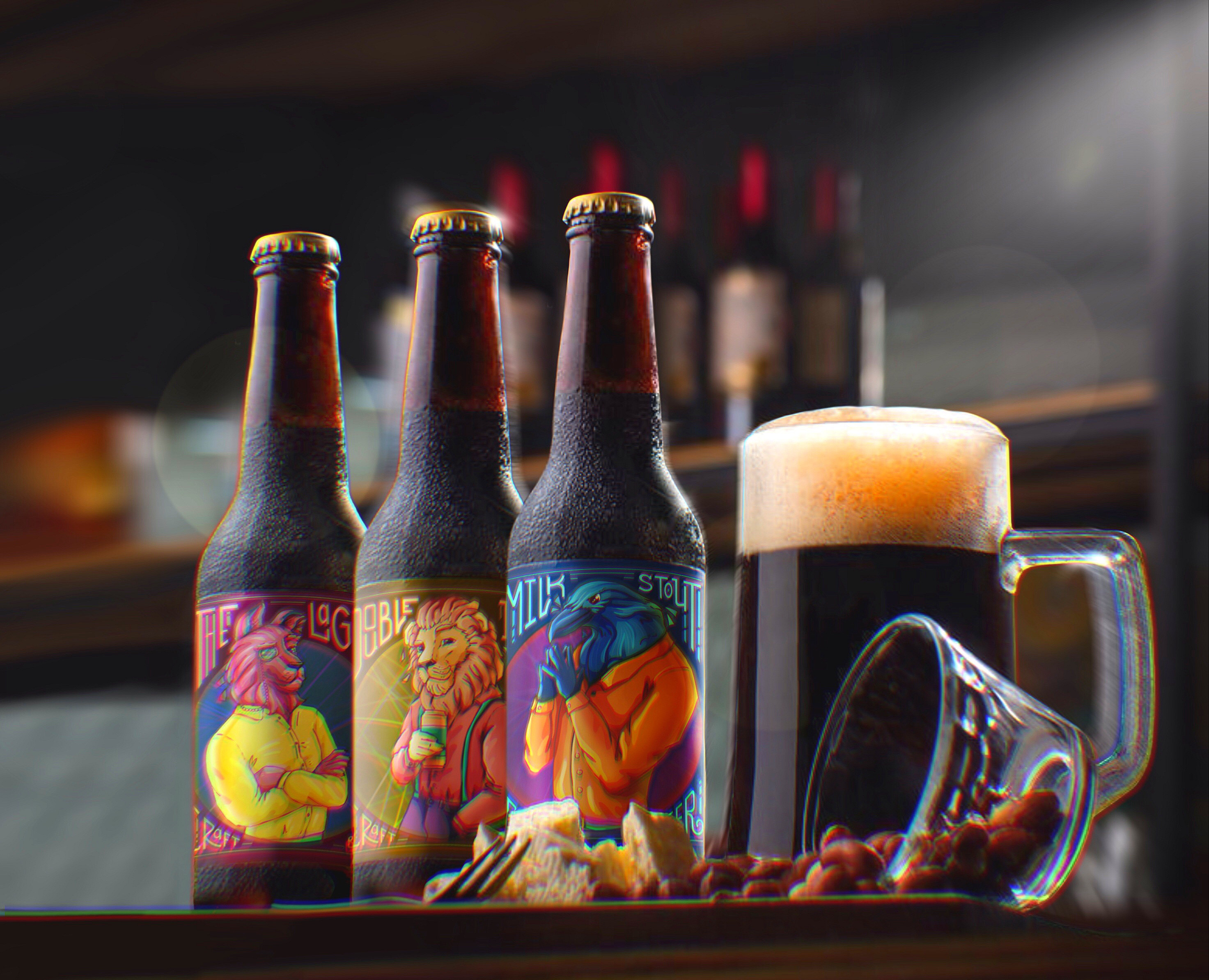 Craft Brewery | Этикетки для пива — Брендинг, Иллюстрация на Dprofile