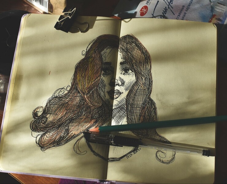 monday sketches. | скетчи понедельника — Иллюстрация, Графика на Dprofile