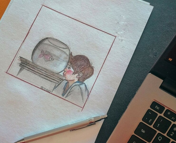Sketches of one day. — Иллюстрация, Графика на Dprofile