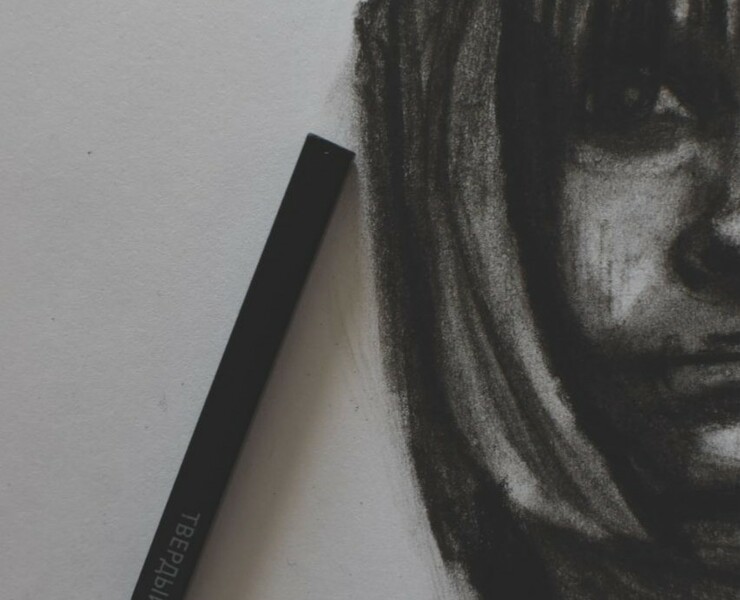 charcoal sketch. — Иллюстрация, Графика на Dprofile