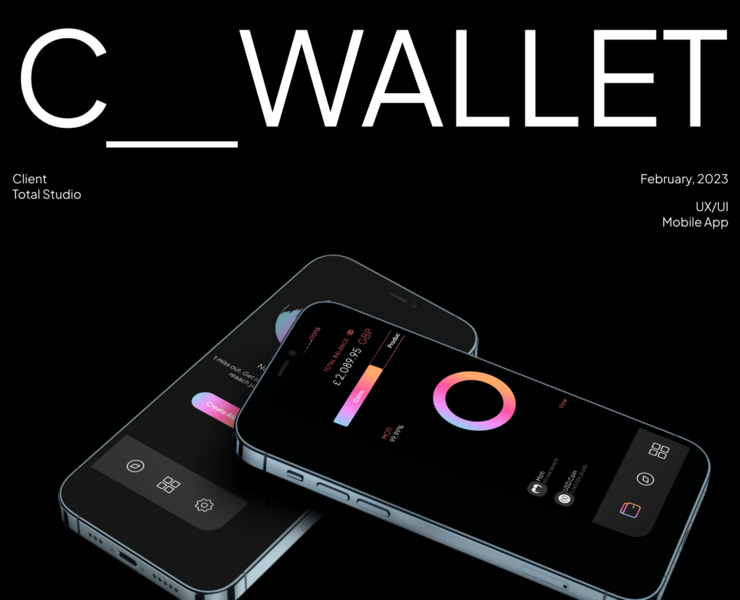 CryptoWallet mobile app — Интерфейсы на Dprofile
