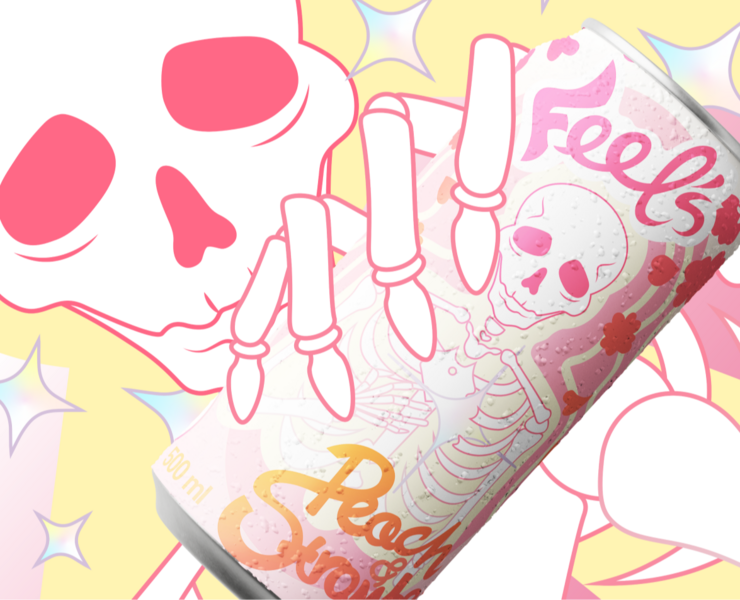 FEEL'S — Брендинг, Иллюстрация на Dprofile