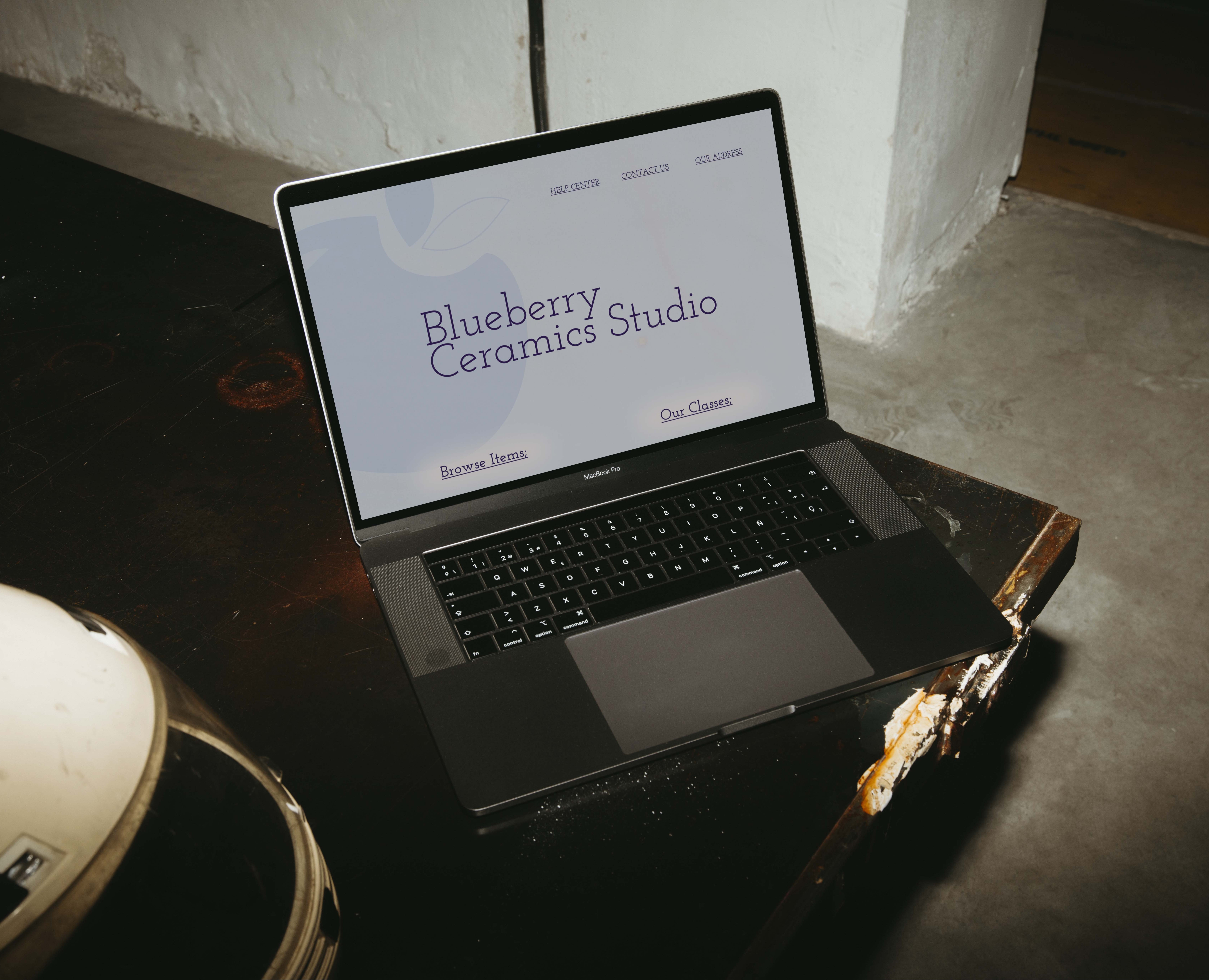 Дизайн лендинга Blueberry Ceramics — Интерфейсы, Брендинг на Dprofile
