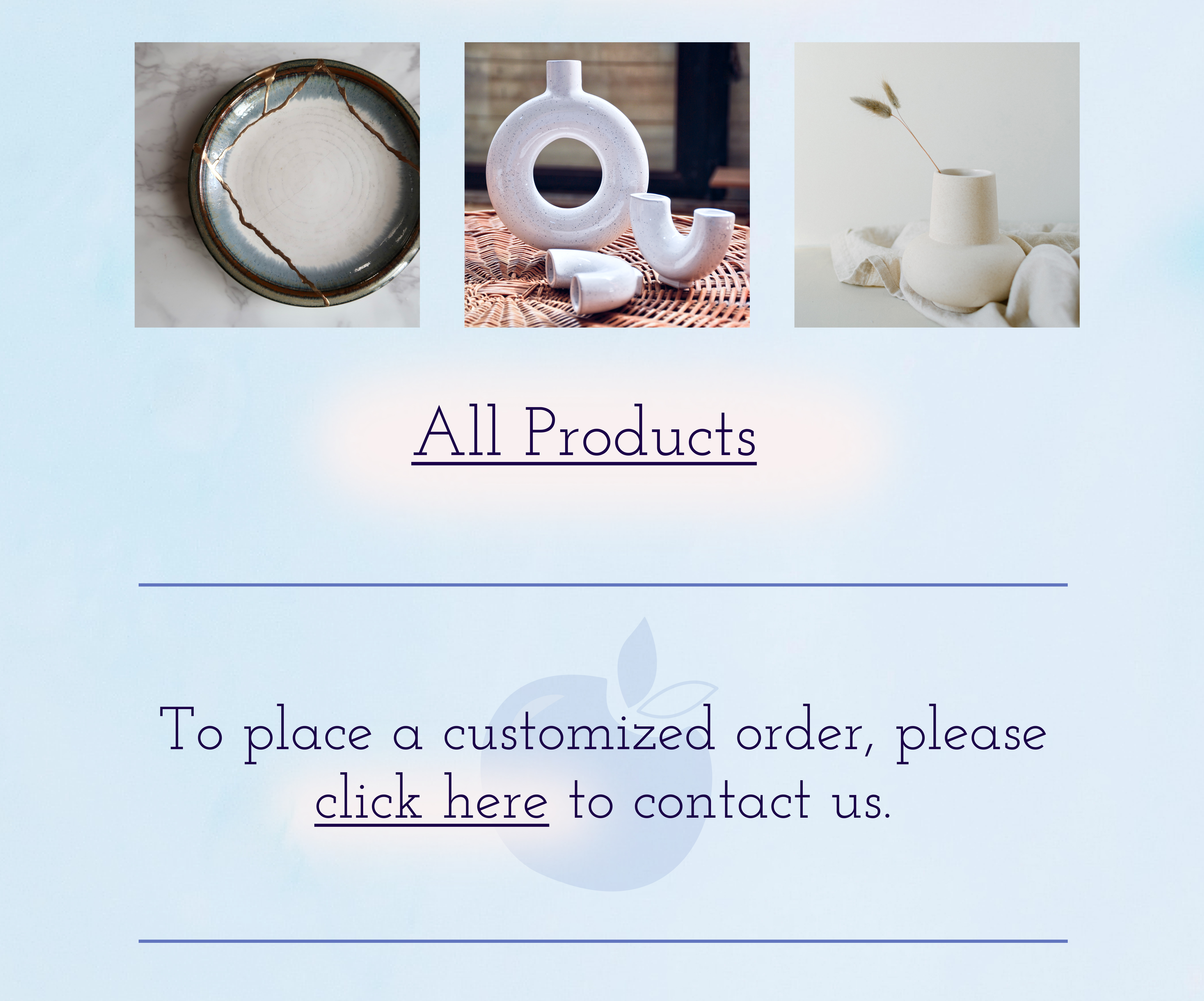 Дизайн лендинга Blueberry Ceramics — Изображение №6 — Интерфейсы, Брендинг на Dprofile