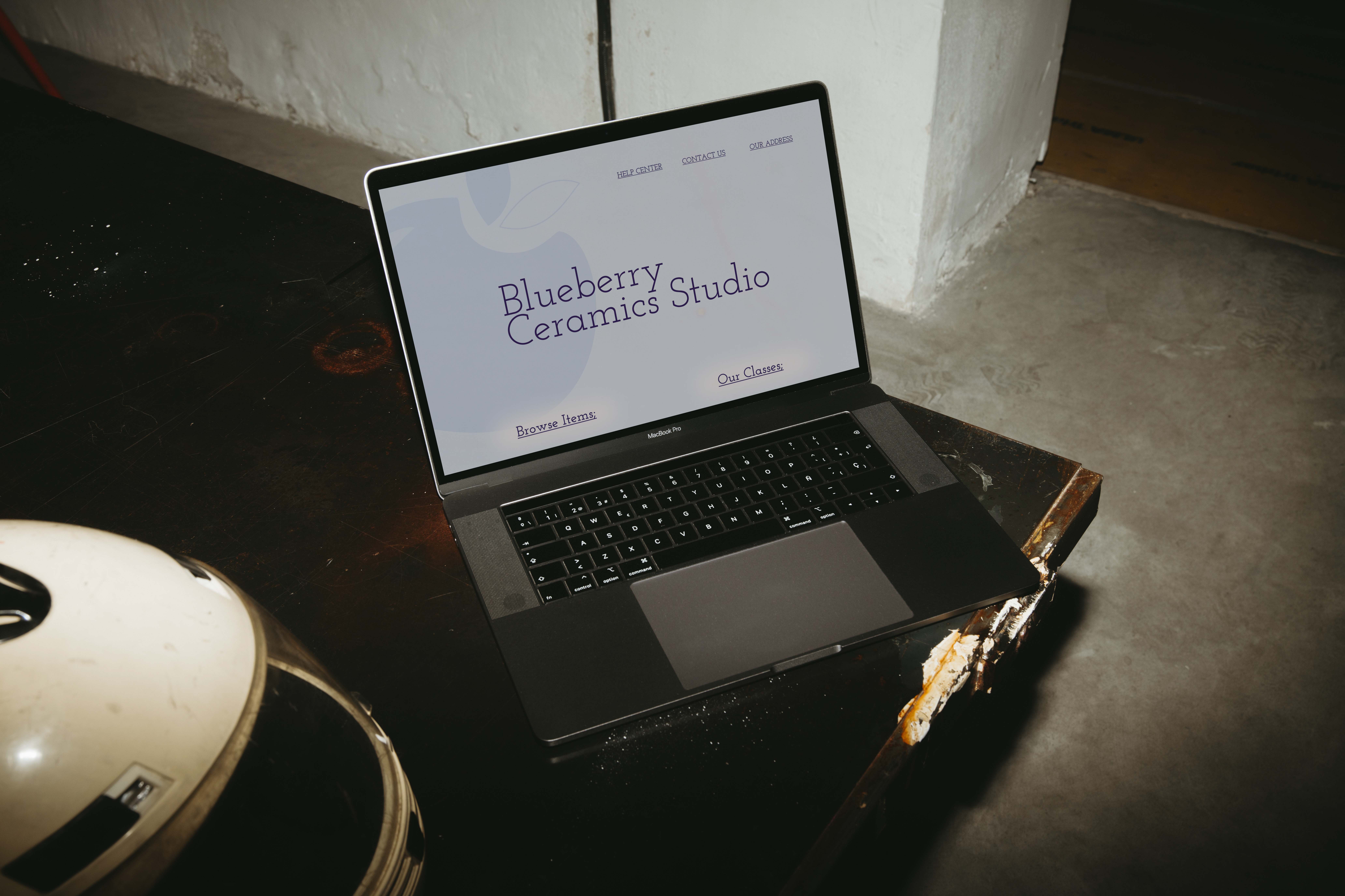 Дизайн лендинга Blueberry Ceramics — Изображение №1 — Интерфейсы, Брендинг на Dprofile