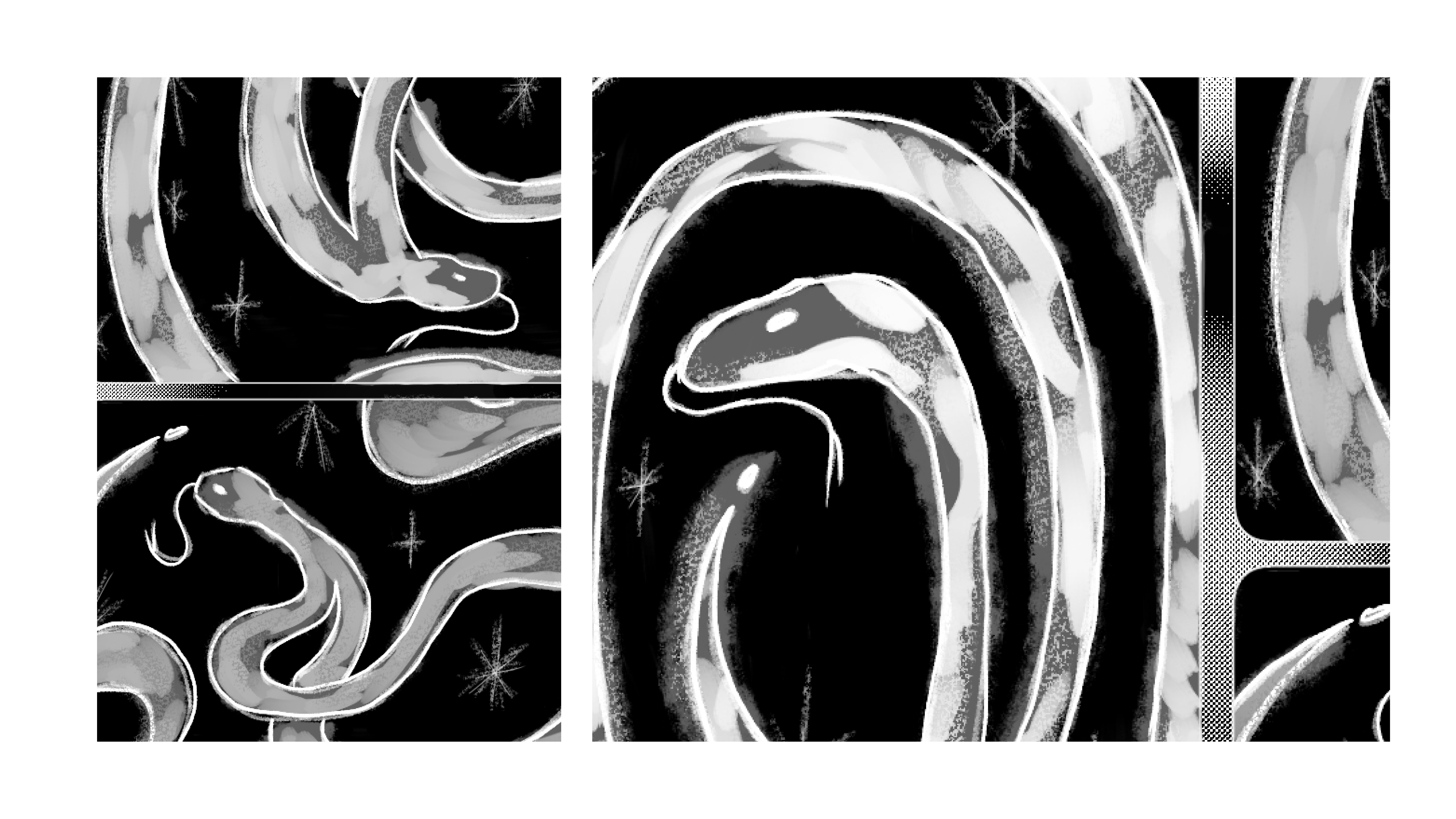 Snakes with Two Tails — Изображение №3 — Иллюстрация на Dprofile