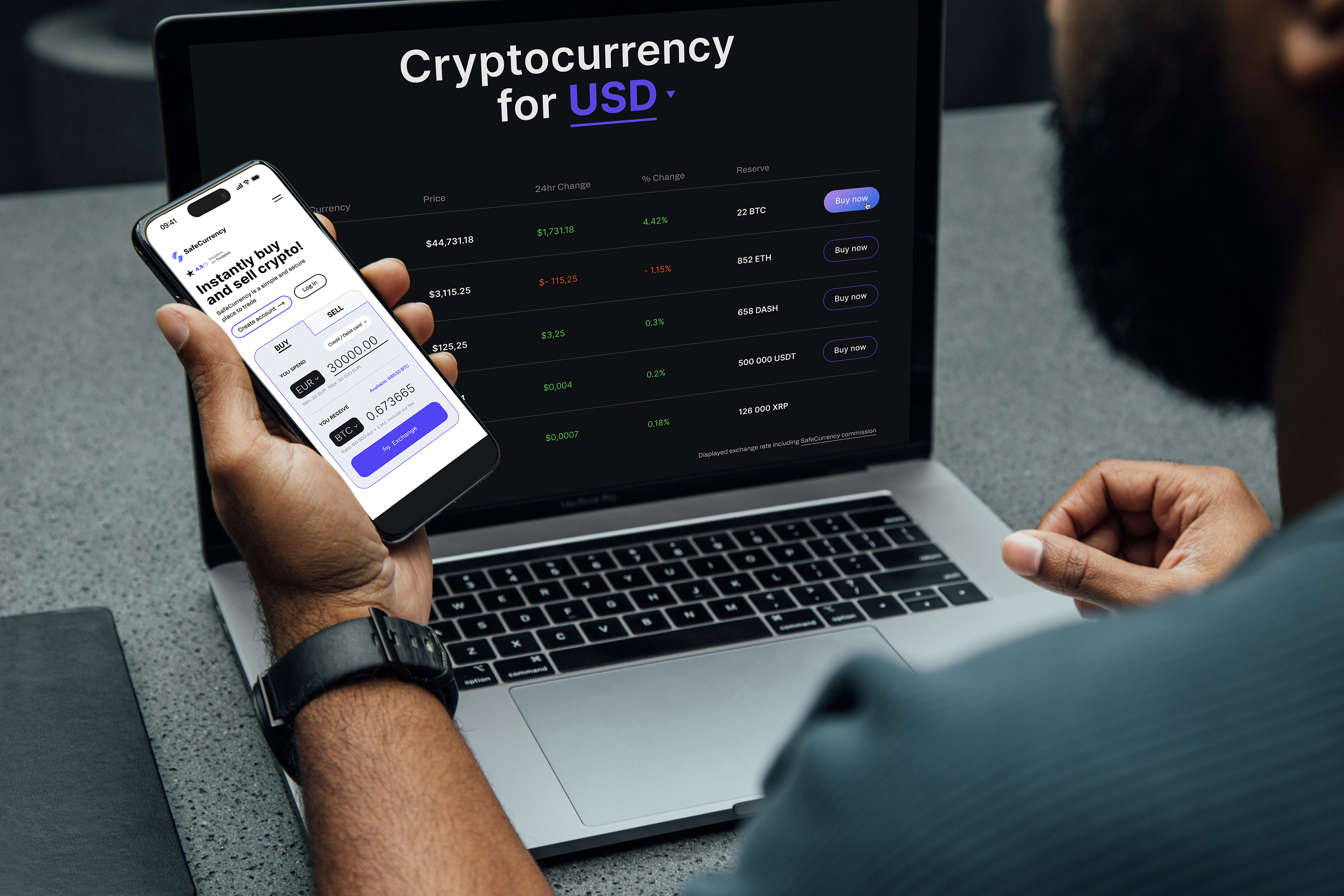 SafeCurrency | Веб-дизайн — Изображение №11 — Интерфейсы, Иллюстрация на Dprofile