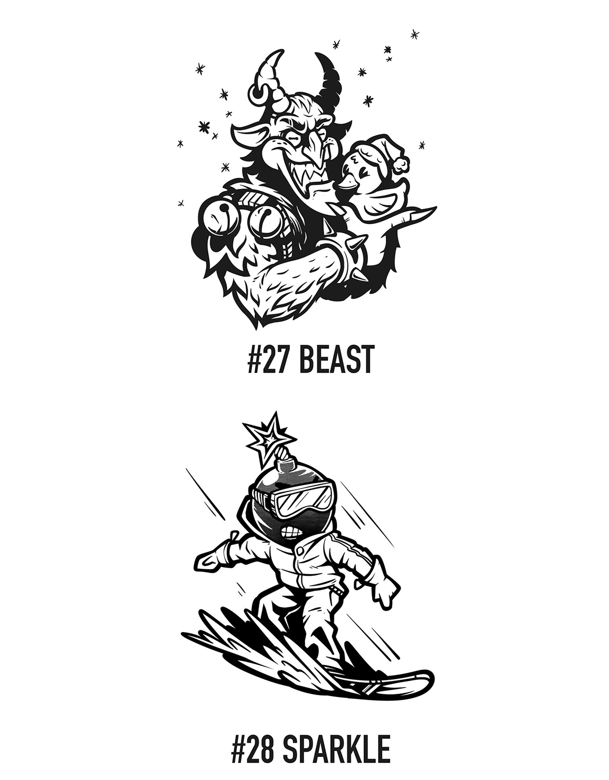 Bourneart inktober 2023 — Изображение №18 — Иллюстрация на Dprofile