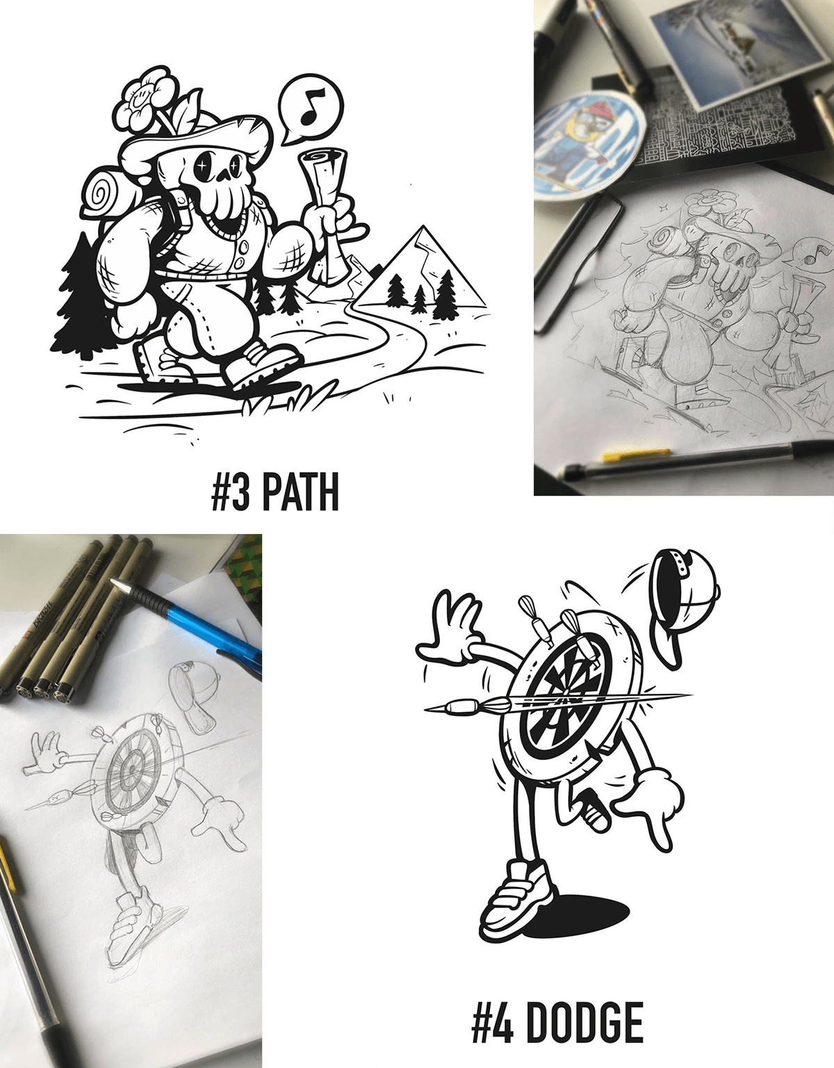 Bourneart inktober 2023 — Изображение №3 — Иллюстрация на Dprofile