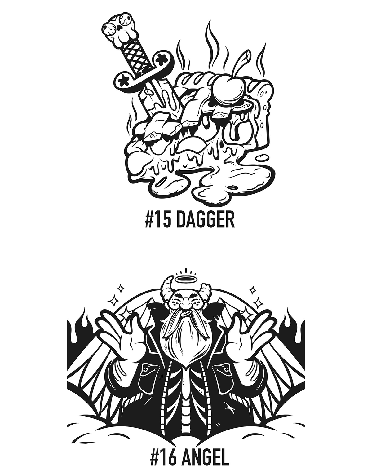 Bourneart inktober 2023 — Изображение №10 — Иллюстрация на Dprofile
