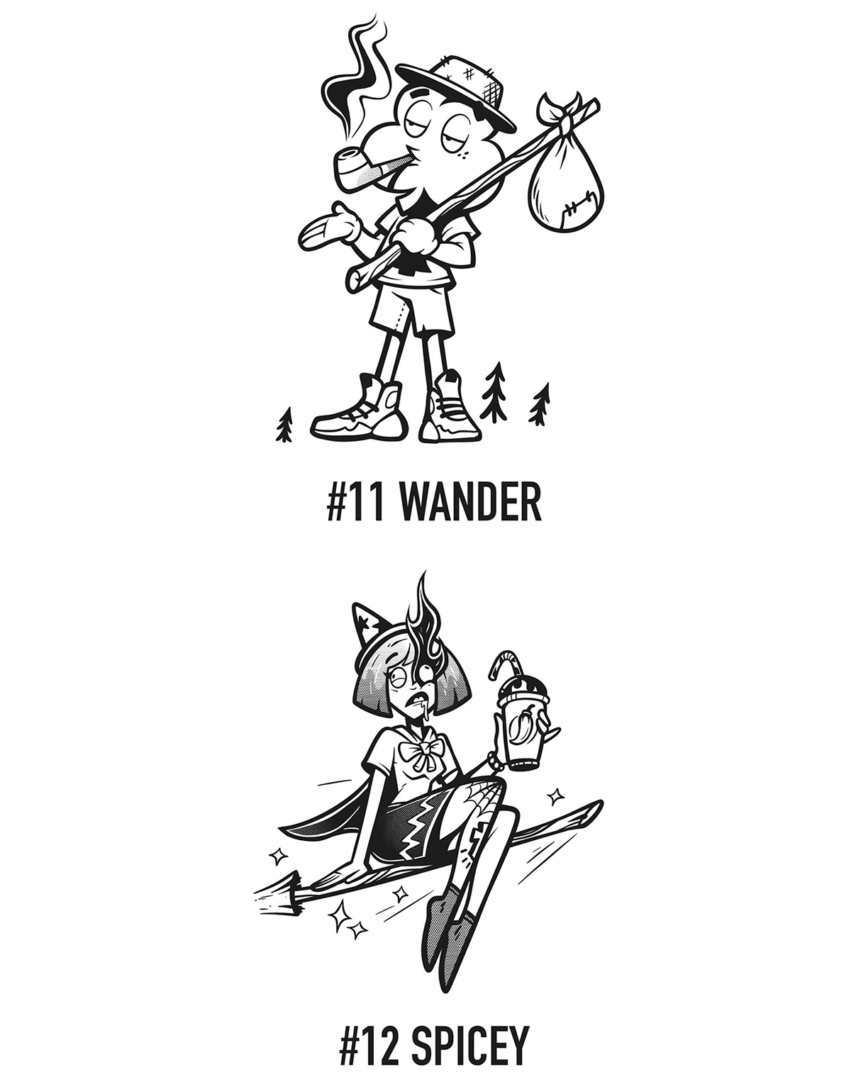Bourneart inktober 2023 — Изображение №8 — Иллюстрация на Dprofile