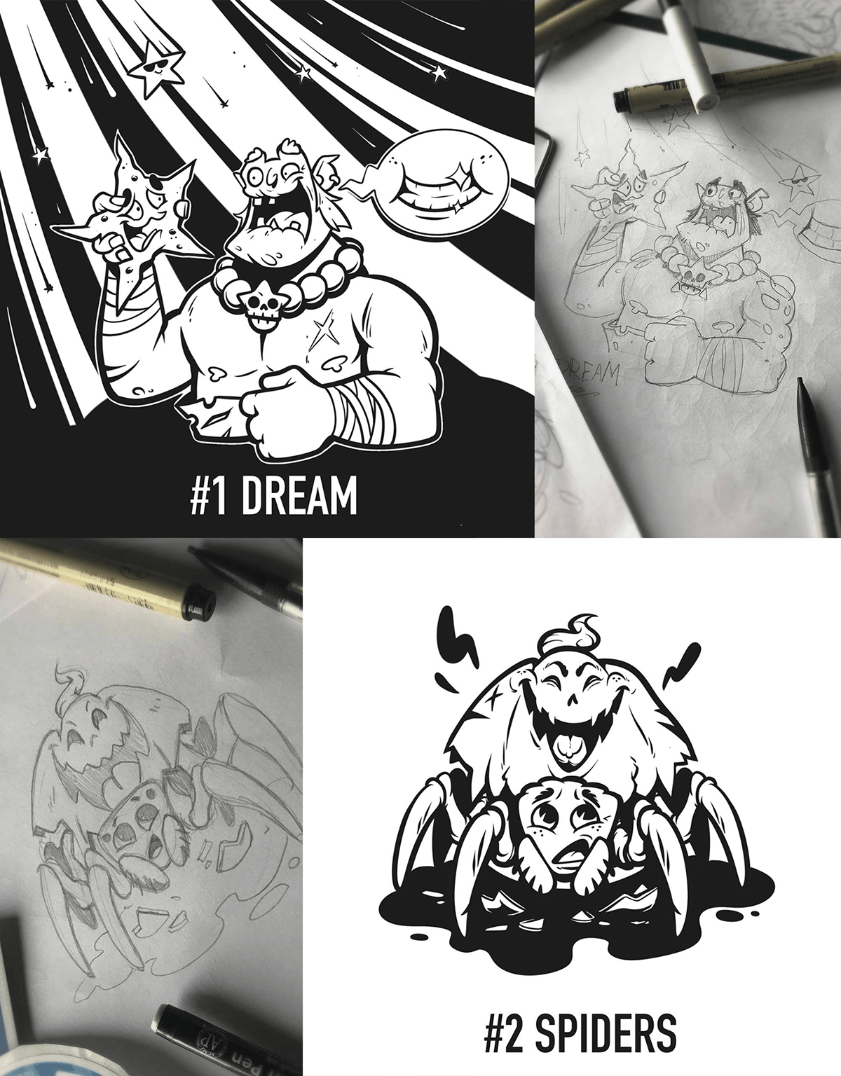 Bourneart inktober 2023 — Изображение №2 — Иллюстрация на Dprofile