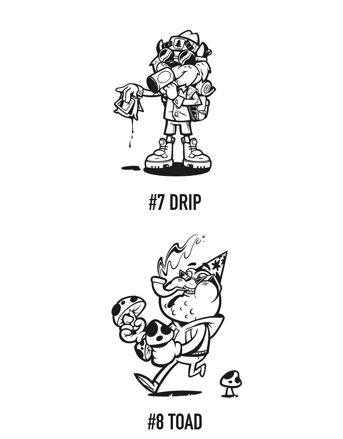 Bourneart inktober 2023 — Изображение №5 — Иллюстрация на Dprofile