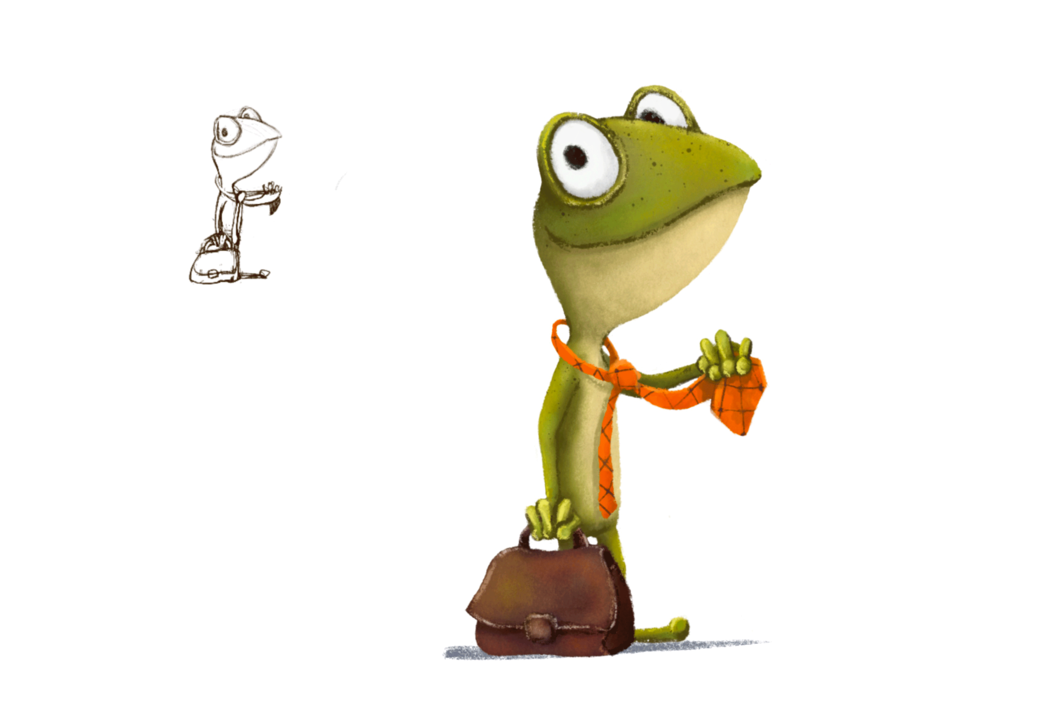 Character design. Cute frogs — Изображение №6 — Иллюстрация, Графика на Dprofile