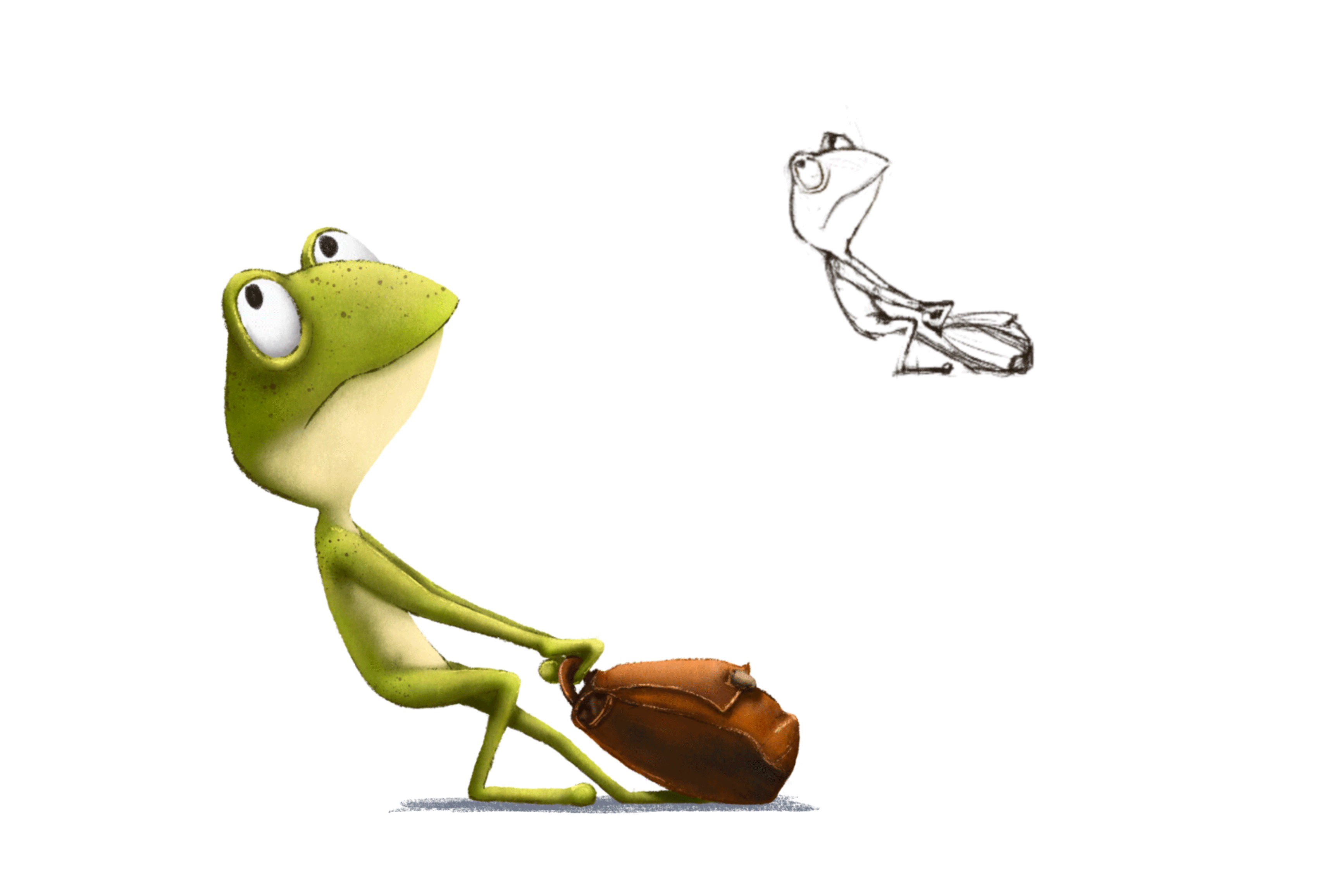 Character design. Cute frogs — Изображение №7 — Иллюстрация, Графика на Dprofile