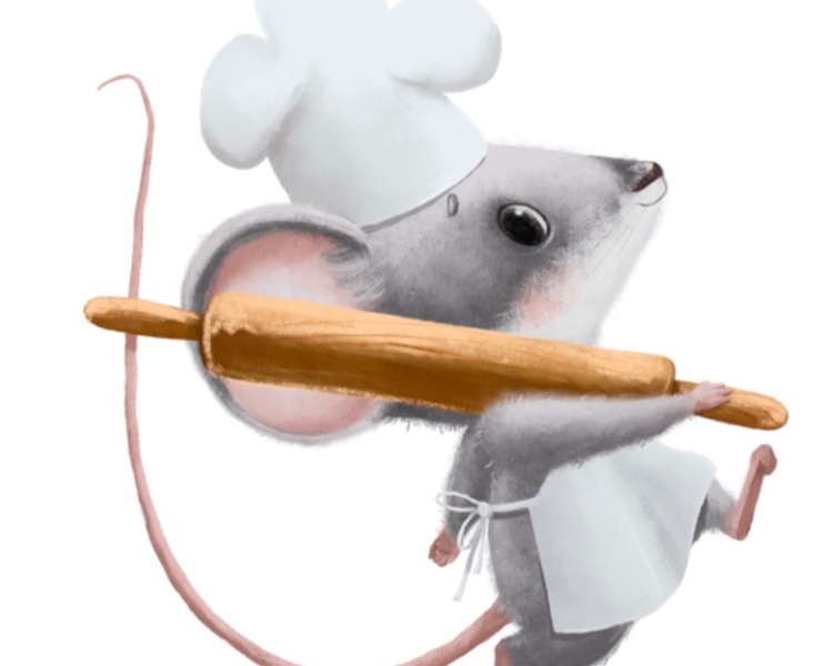 CHARACTER DESIGN. MOUSE COOK на Dprofile