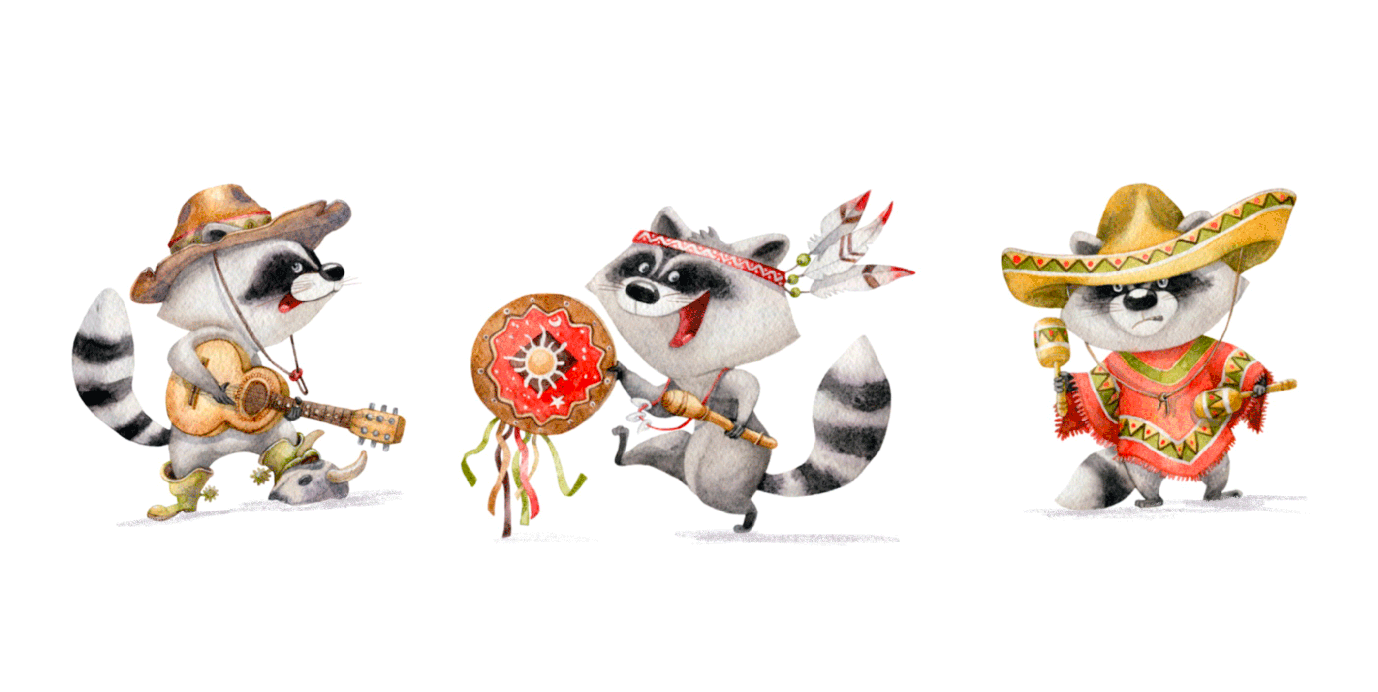 CHARACTER DESIGN . WILD WEST. — Изображение №2 — Брендинг, Иллюстрация на Dprofile