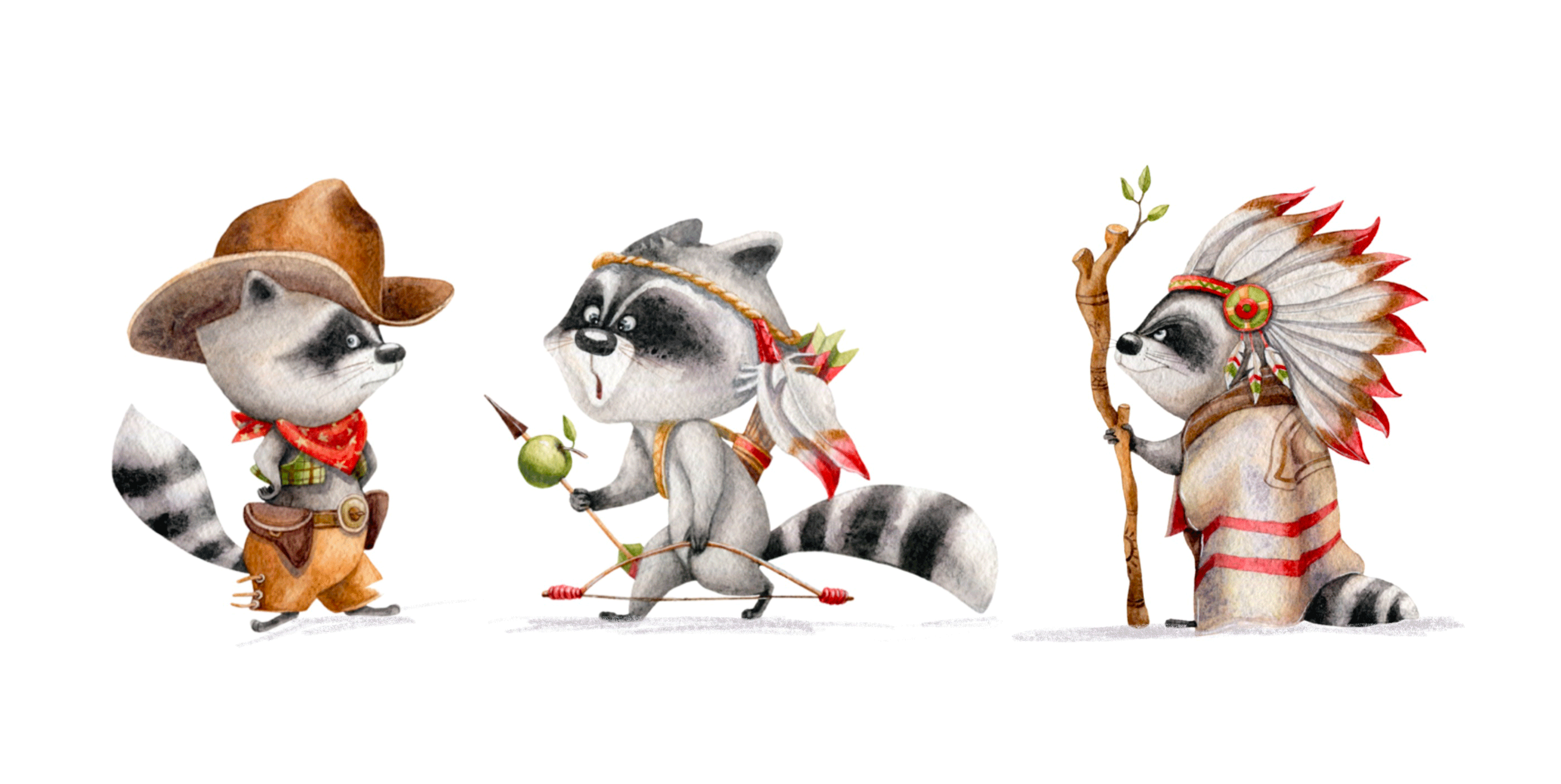 CHARACTER DESIGN . WILD WEST. — Изображение №4 — Брендинг, Иллюстрация на Dprofile