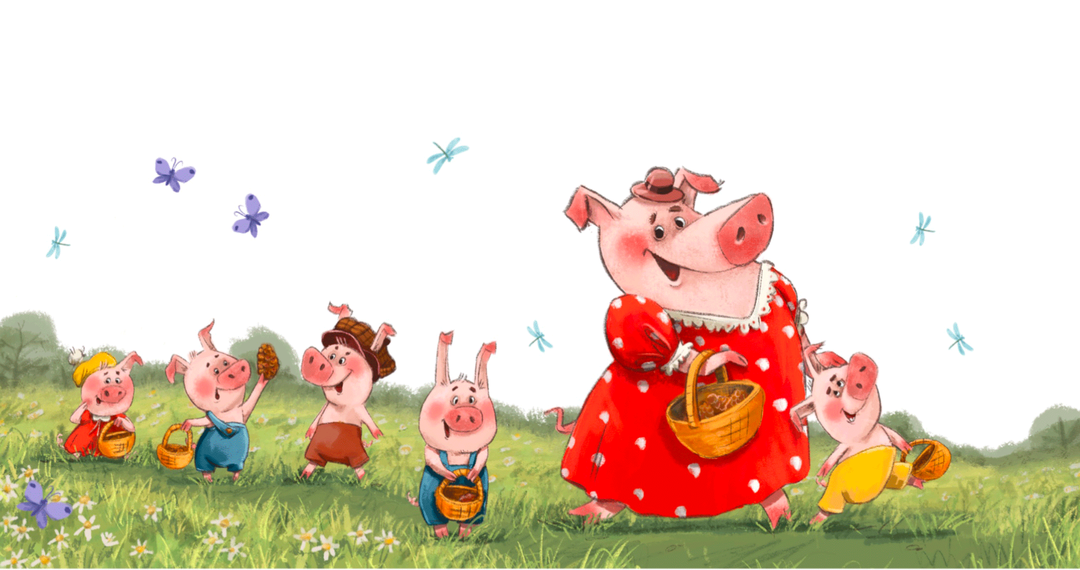 Illustrations for a children's book — Изображение №1 — Иллюстрация, Графика на Dprofile