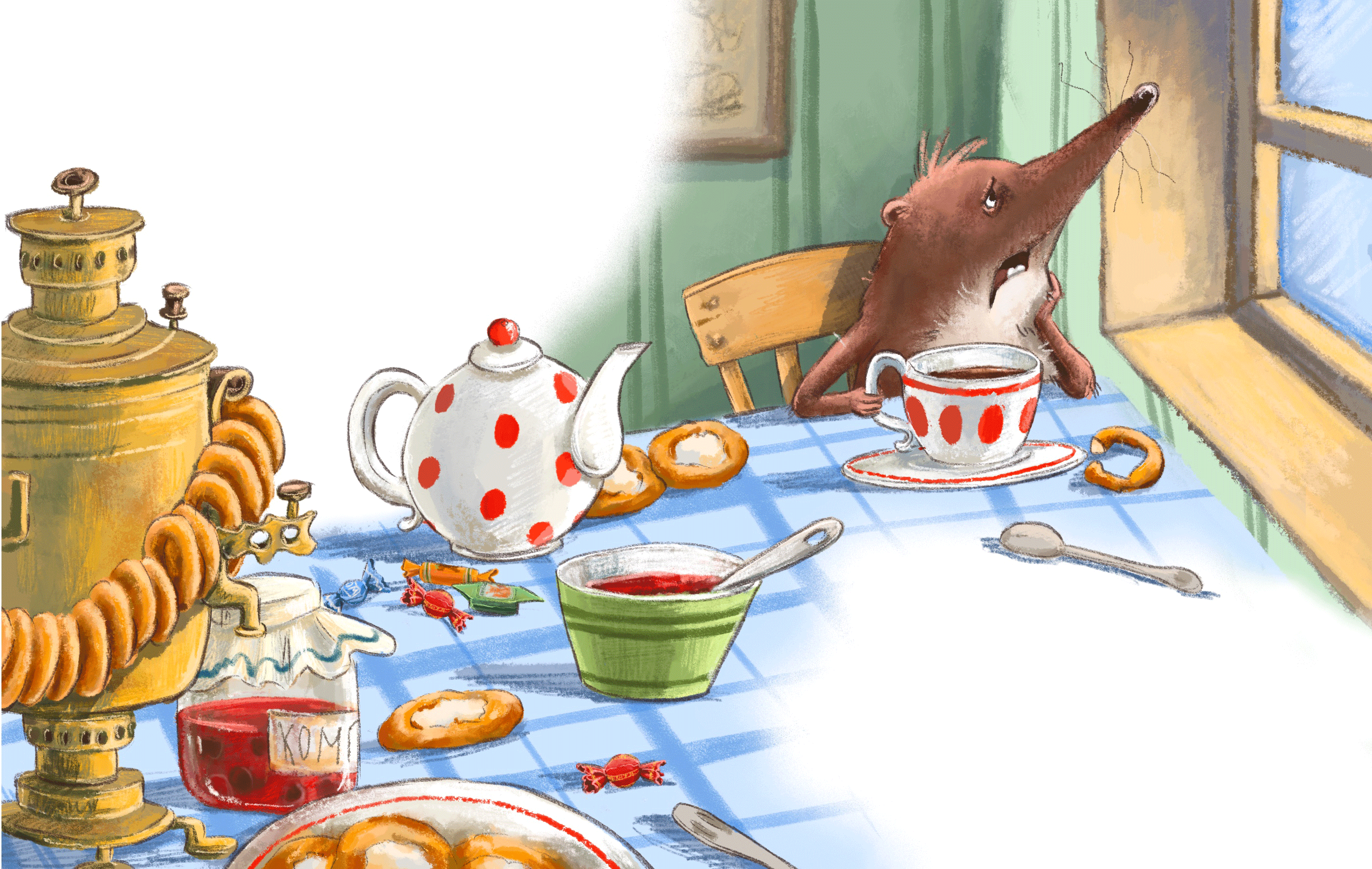 Illustrations for a children's book — Изображение №3 — Иллюстрация, Графика на Dprofile
