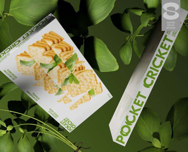Pocket Cricket — Брендинг, 3D на Dprofile