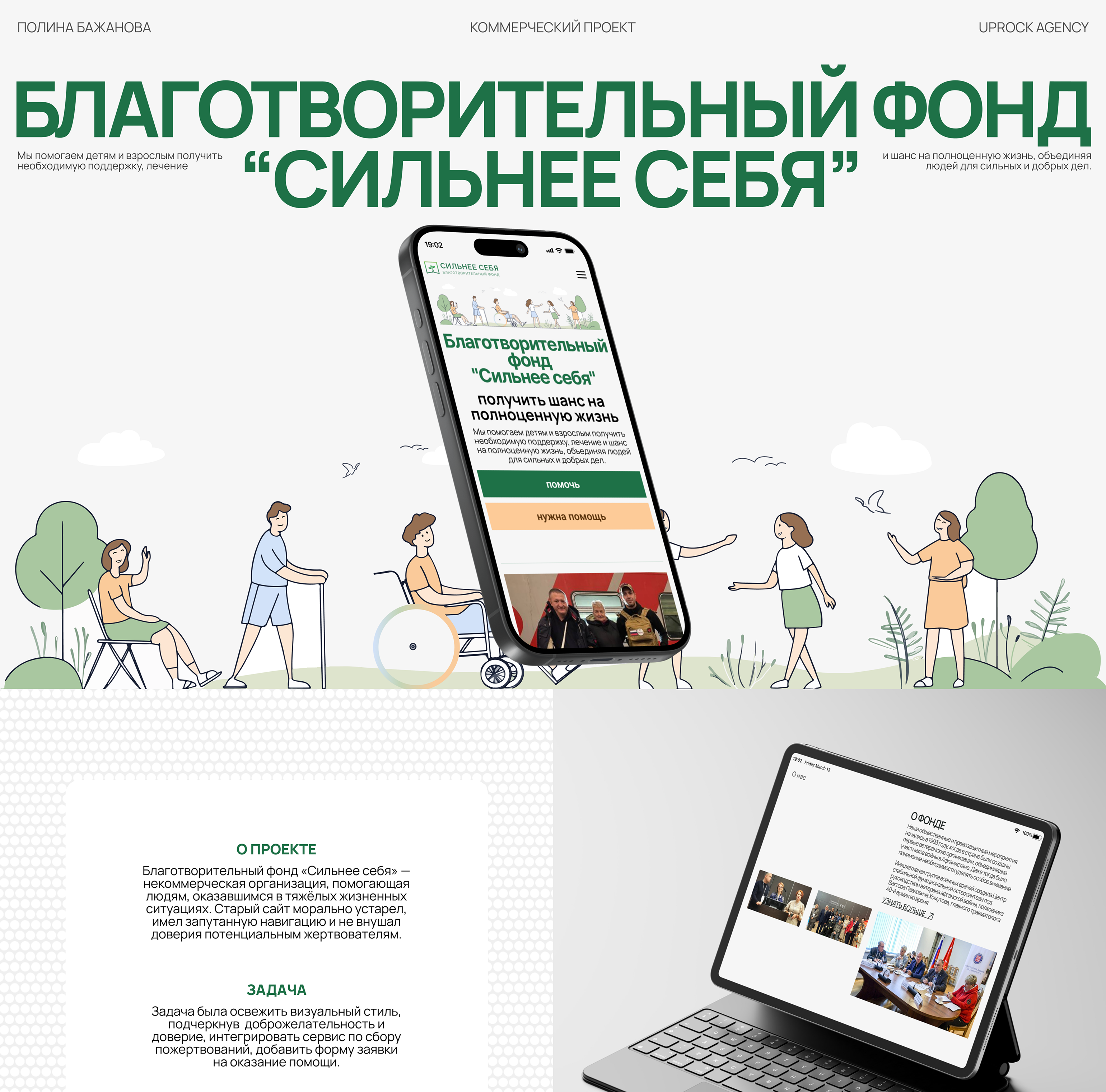 Многостраничный сайт для благотворительного фонда — Изображение №1 — Интерфейсы на Dprofile