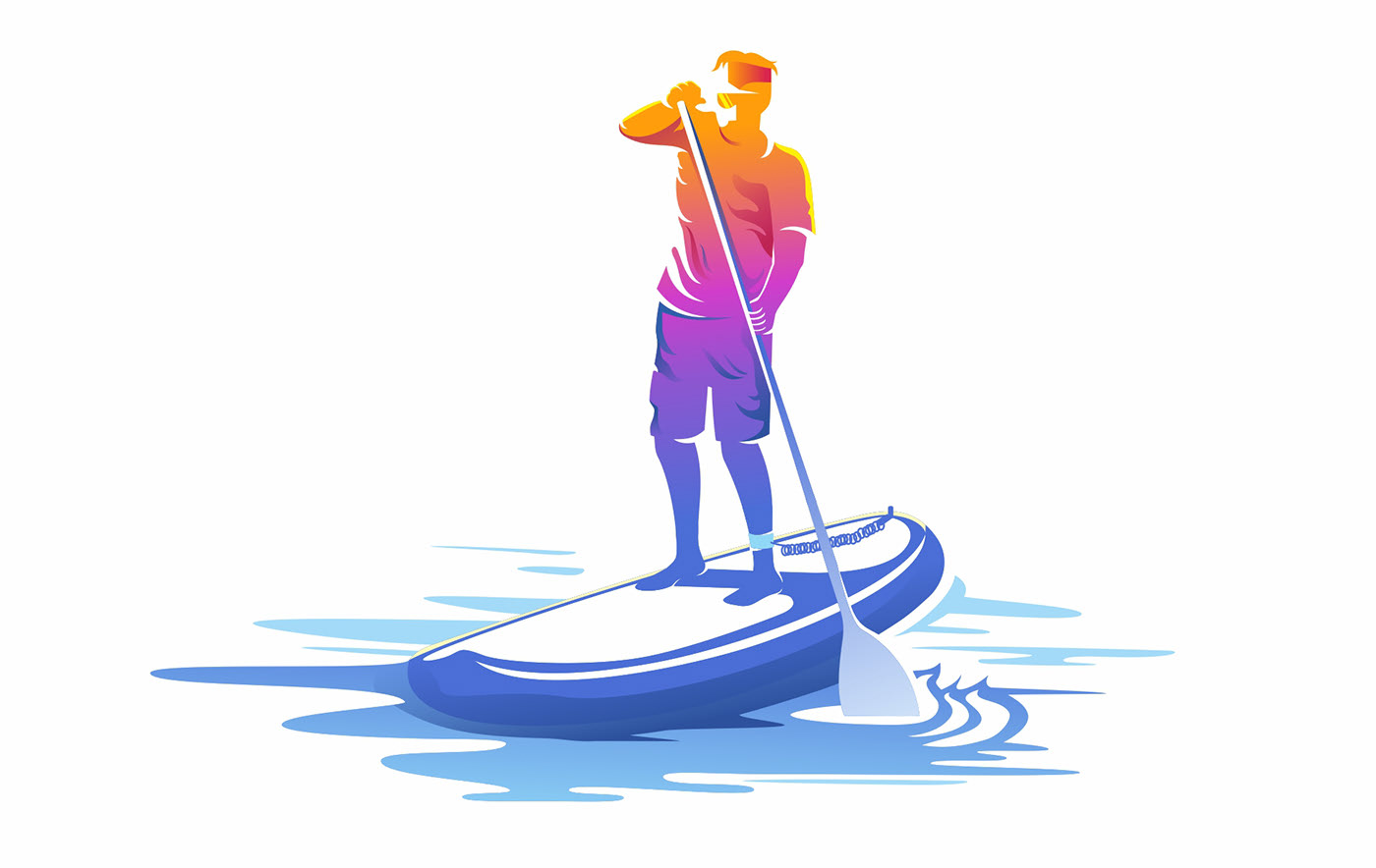 DECORATIVE ILLUSTRATIONS «SUMMER TOURISM» — Изображение №4 — Иллюстрация, Графика на Dprofile