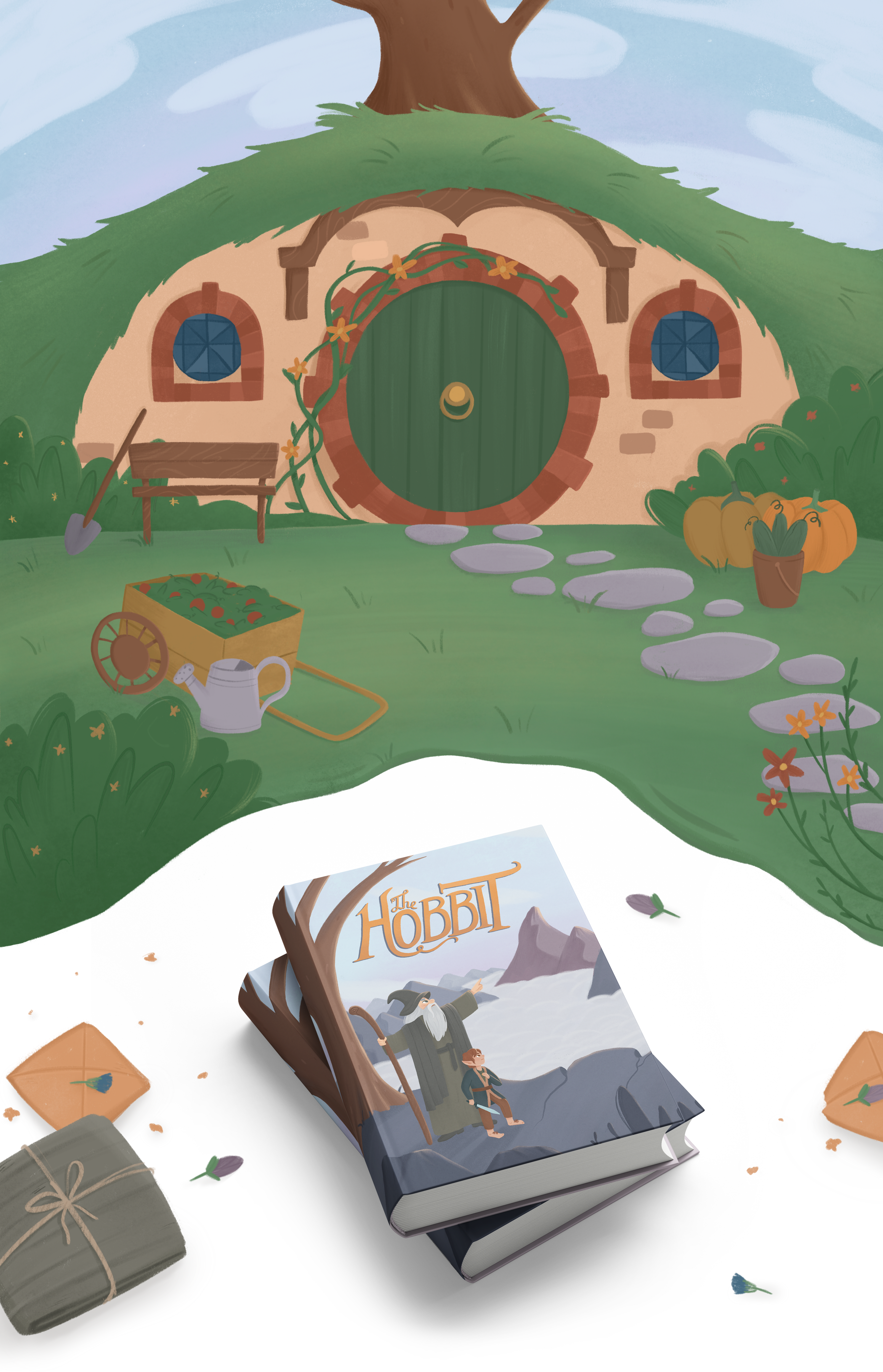 The HOBBIT — Изображение №1 — Иллюстрация на Dprofile