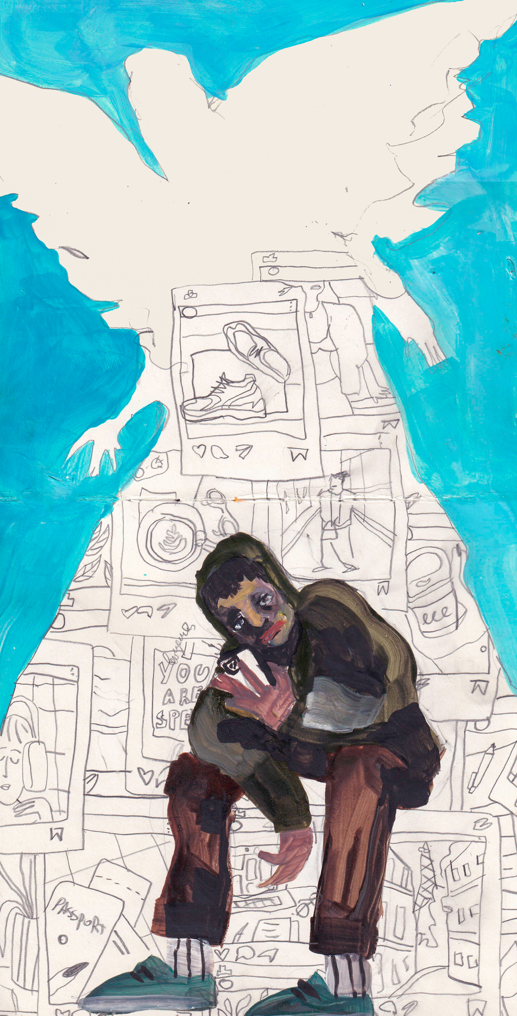 Серия иллюстраций "Пребывать" — Изображение №4 — Иллюстрация на Dprofile