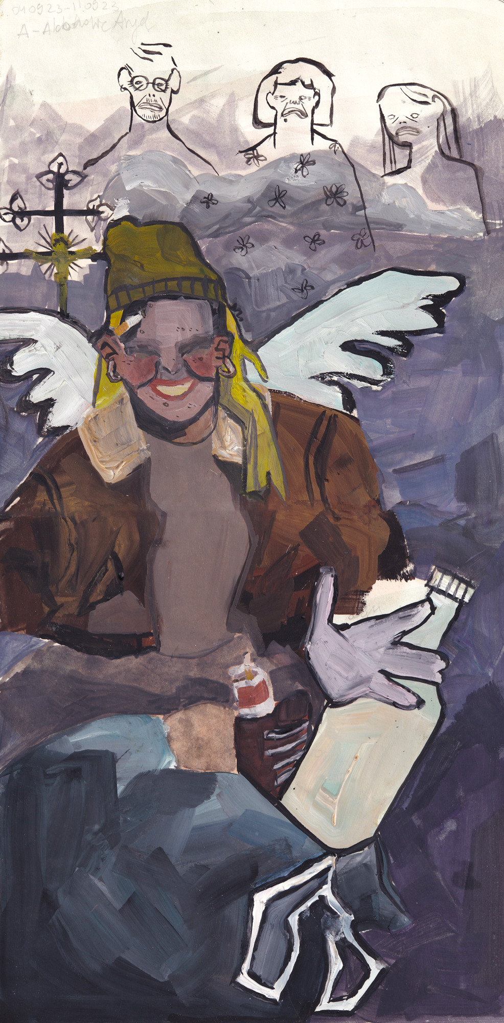 Серия иллюстраций "Пребывать" — Изображение №2 — Иллюстрация на Dprofile