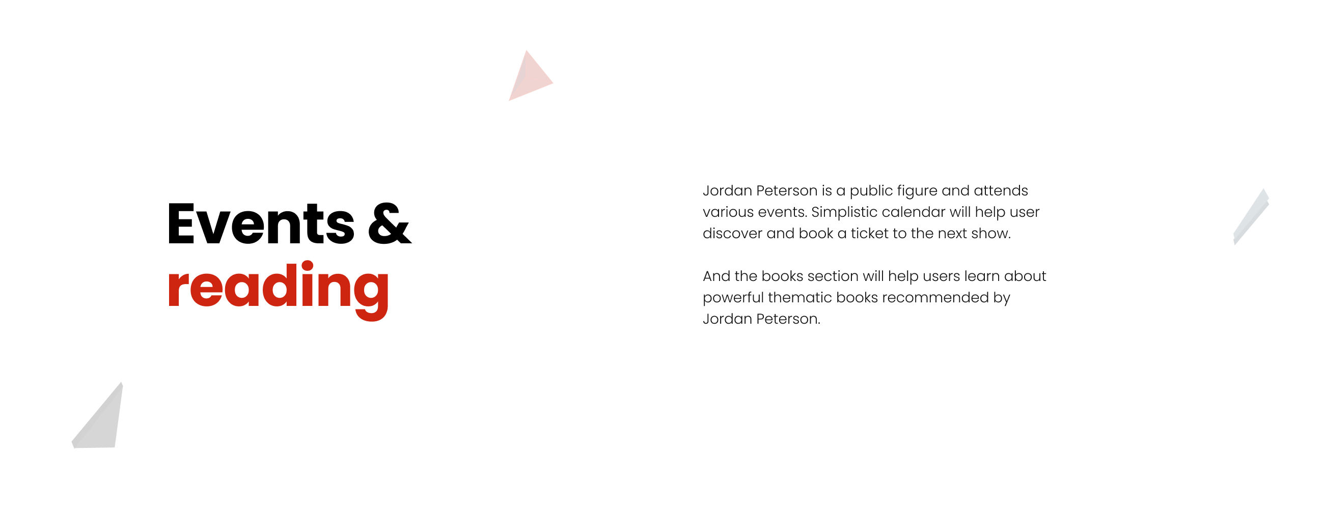 Jordan Peterson - персональный сайт — Изображение №16 — Интерфейсы на Dprofile