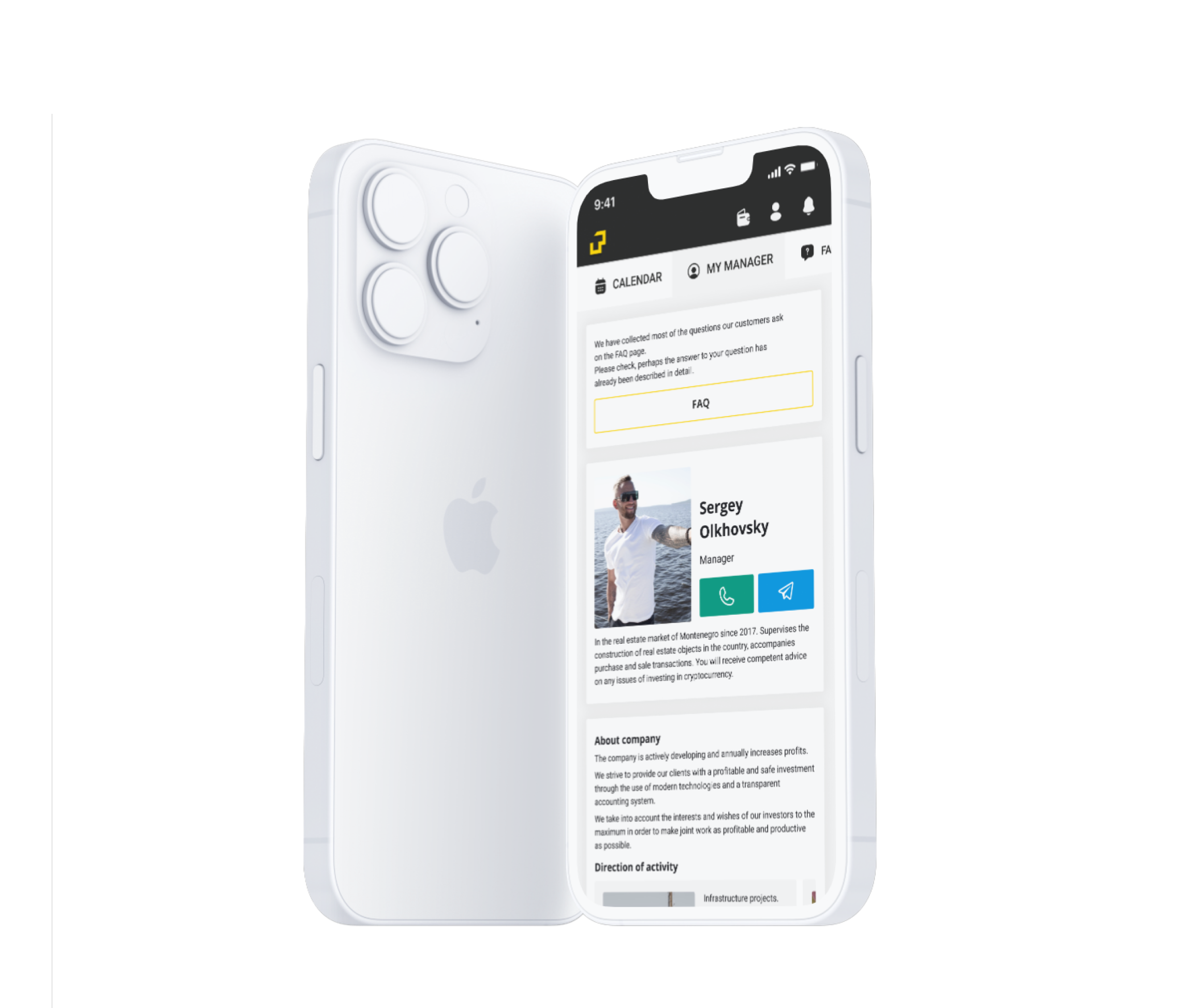 Platform for cryptocurrency investors — Изображение №15 — Интерфейсы на Dprofile