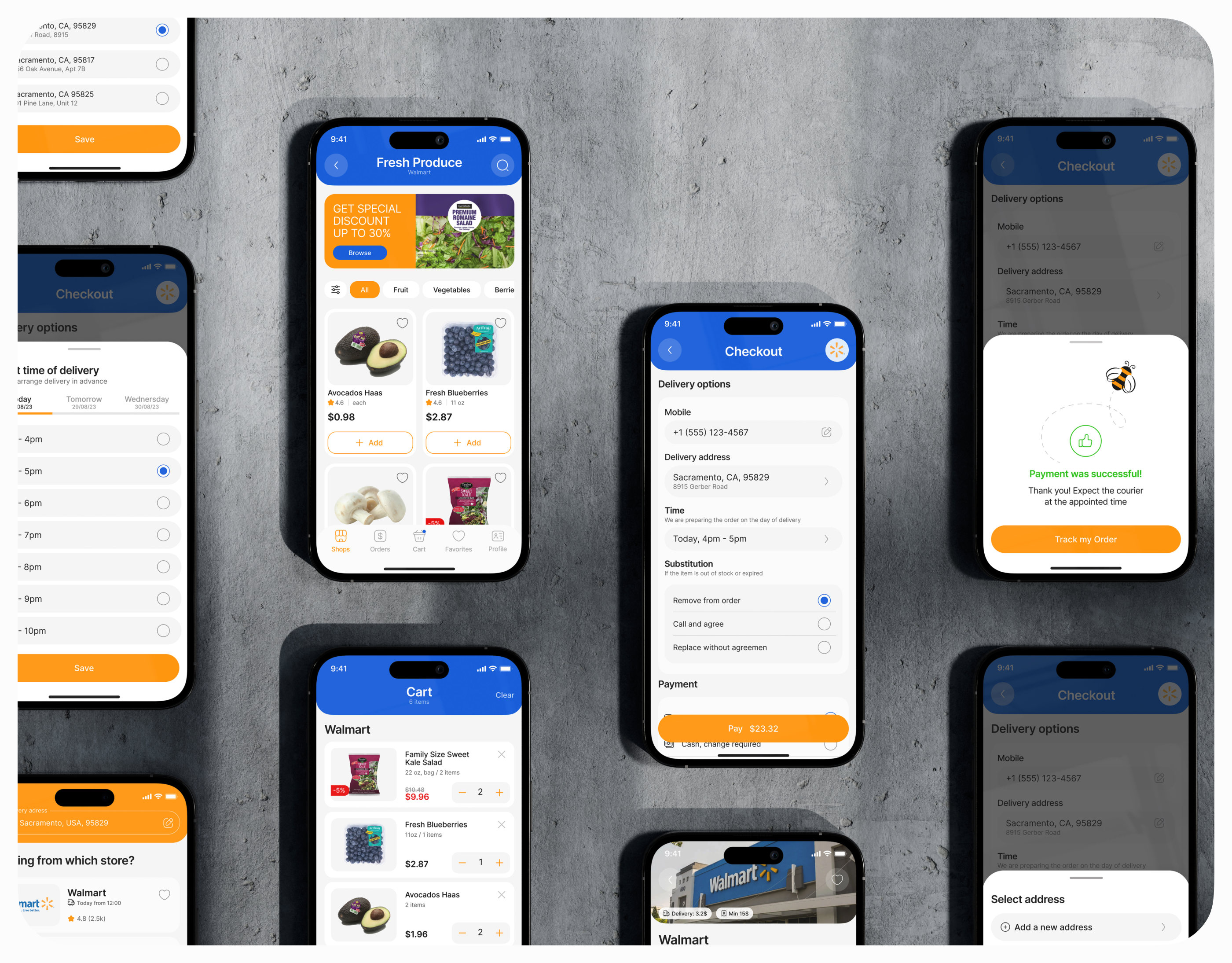 UX/UI мобильное приложение доставка. Delivery mobile app — Изображение №11 — Интерфейсы, Брендинг на Dprofile