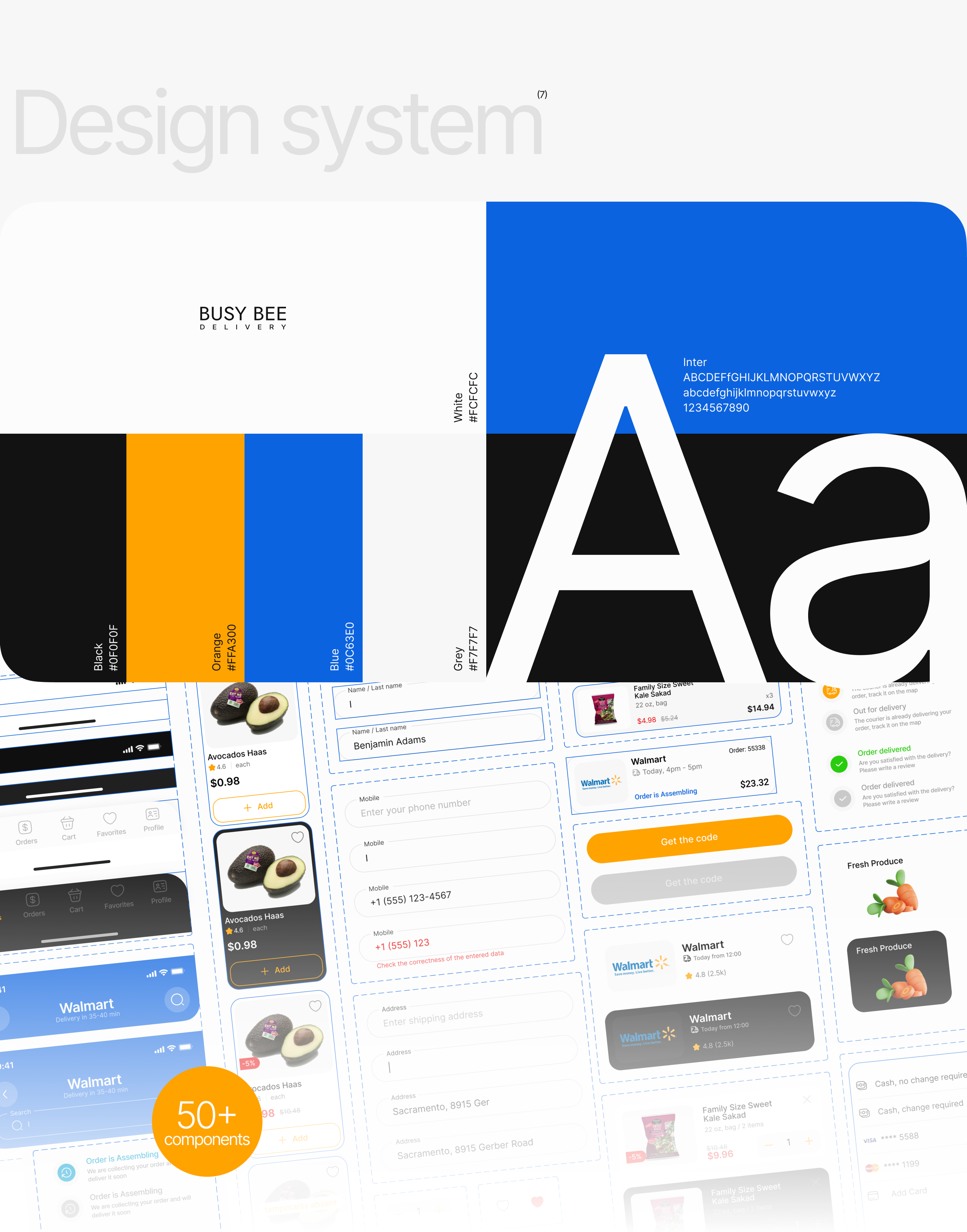 UX/UI мобильное приложение доставка. Delivery mobile app — Изображение №9 — Интерфейсы, Брендинг на Dprofile