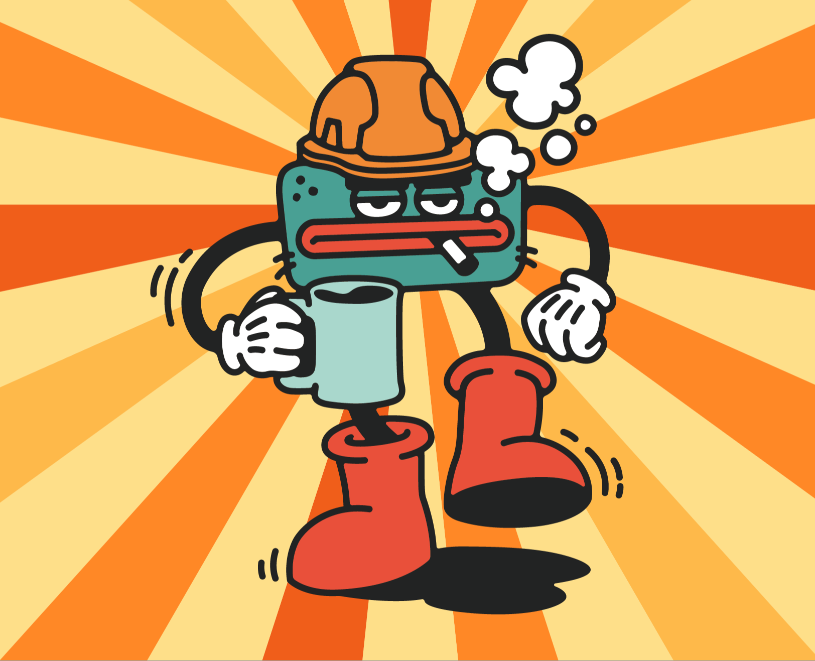 RETROMANIA | логотипы и иллюстрации на Dprofile