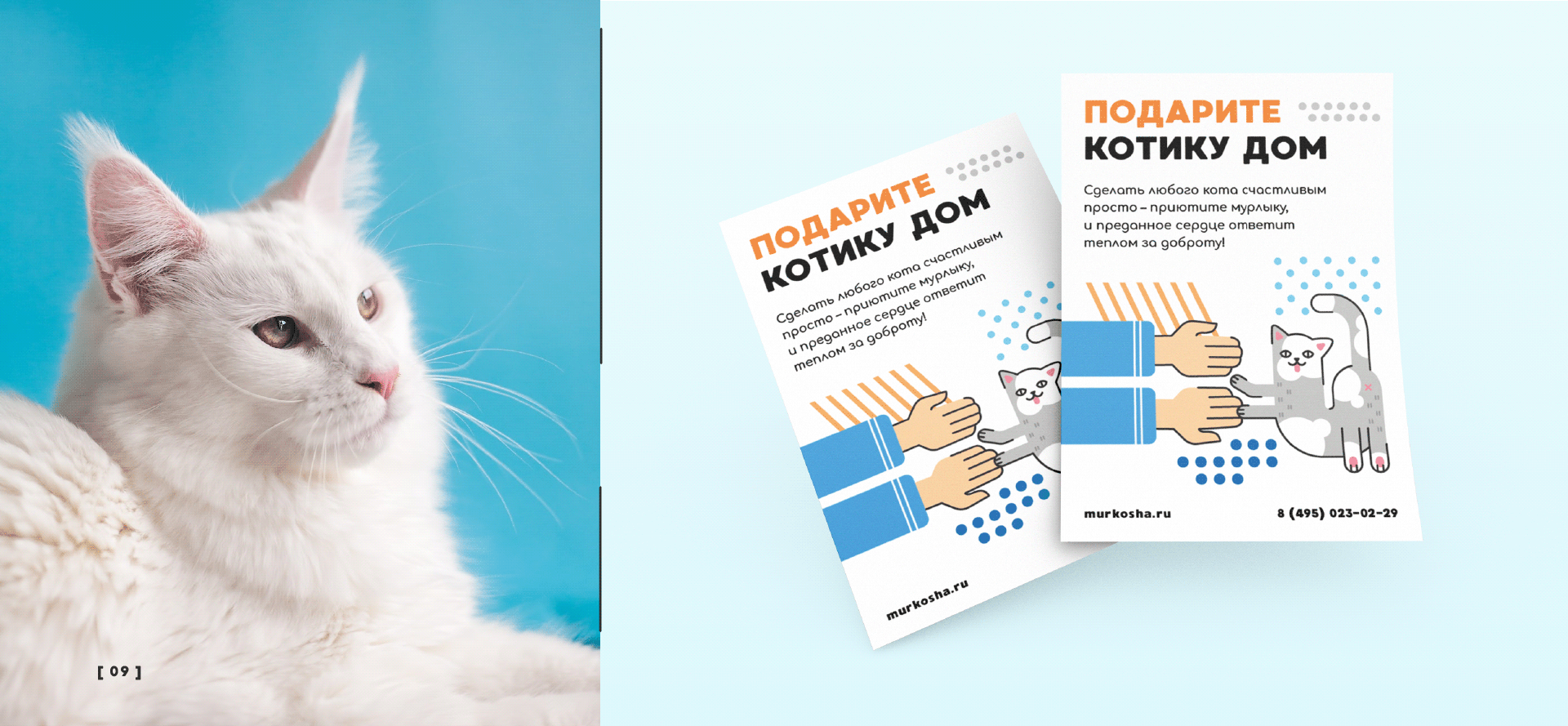 Мерч МУРКОША | merchandise for cat adoption center — Изображение №13 — Брендинг, Иллюстрация на Dprofile