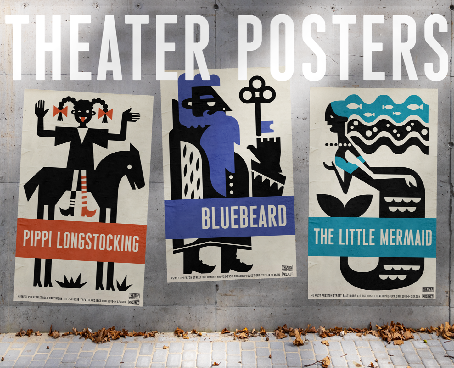 Афиши к сказкам | Theater posters на Dprofile