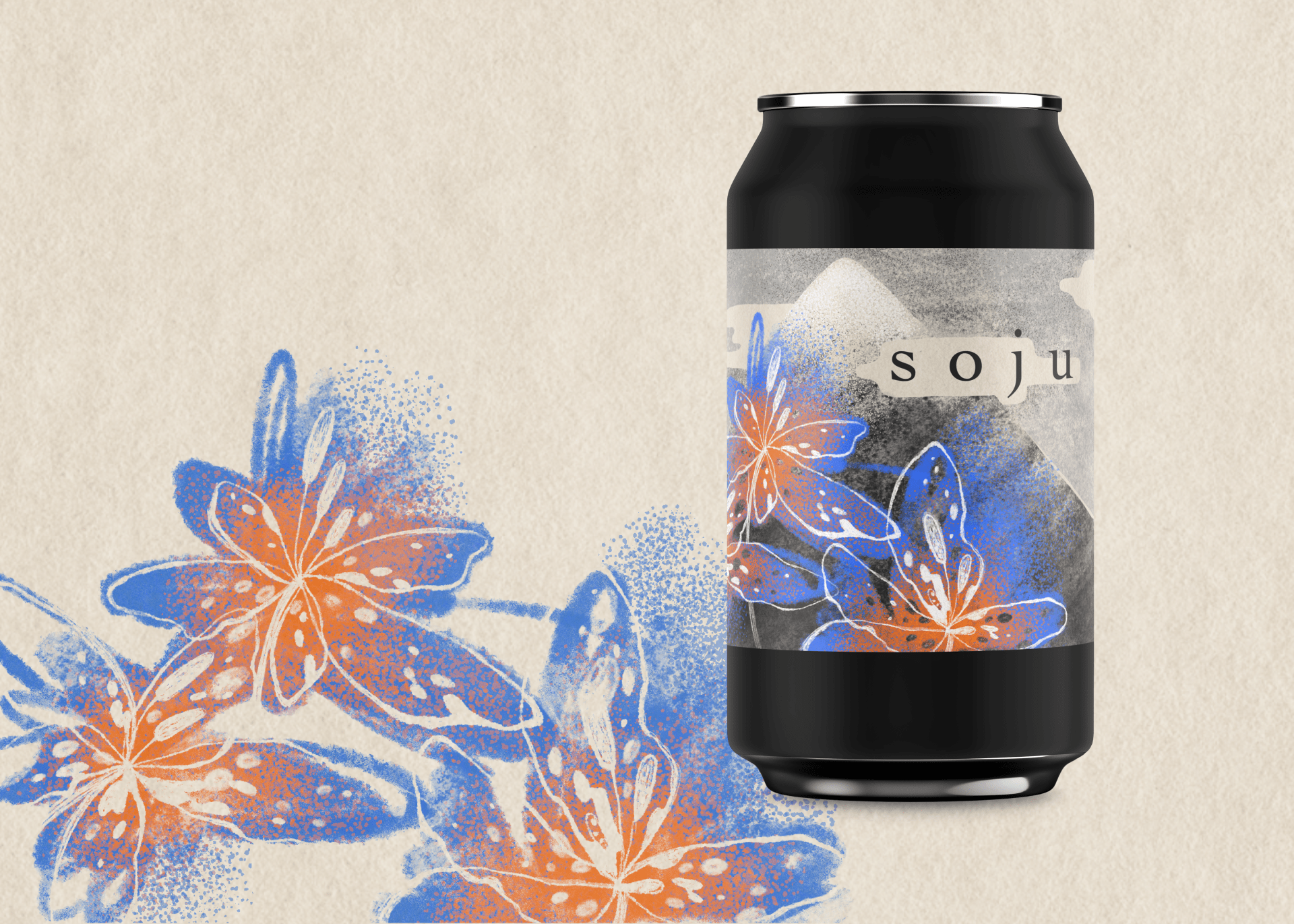 Soju packaging — Изображение №1 — Иллюстрация, Графика на Dprofile