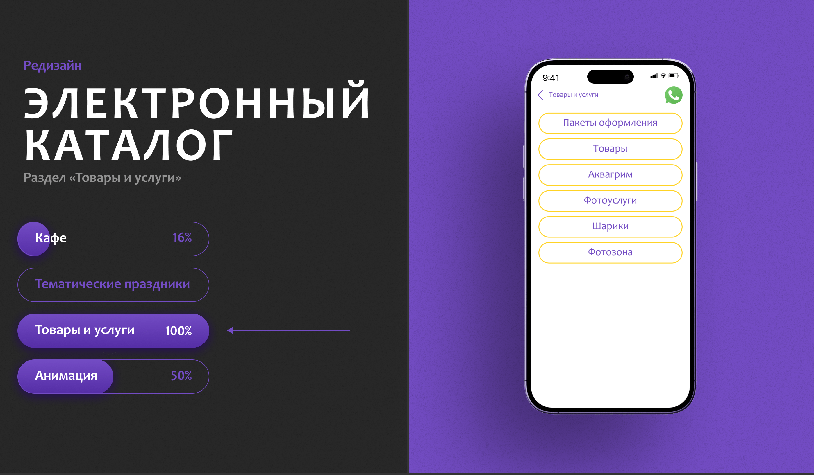 Электронный каталог. Редизайн. Раздел «Товары и услуги» — Изображение №1 — Интерфейсы, Маркетинг на Dprofile