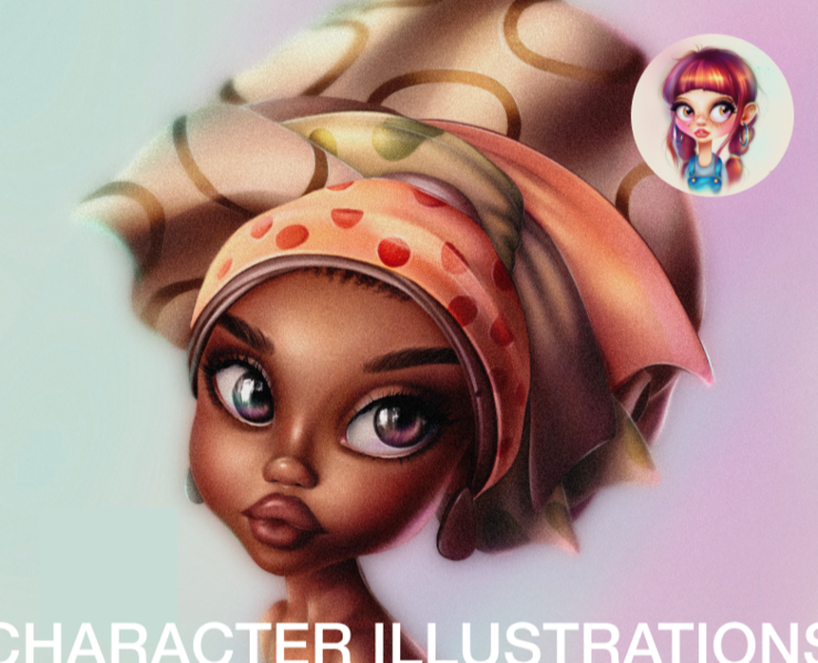 Character Illustrations — Иллюстрация на Dprofile