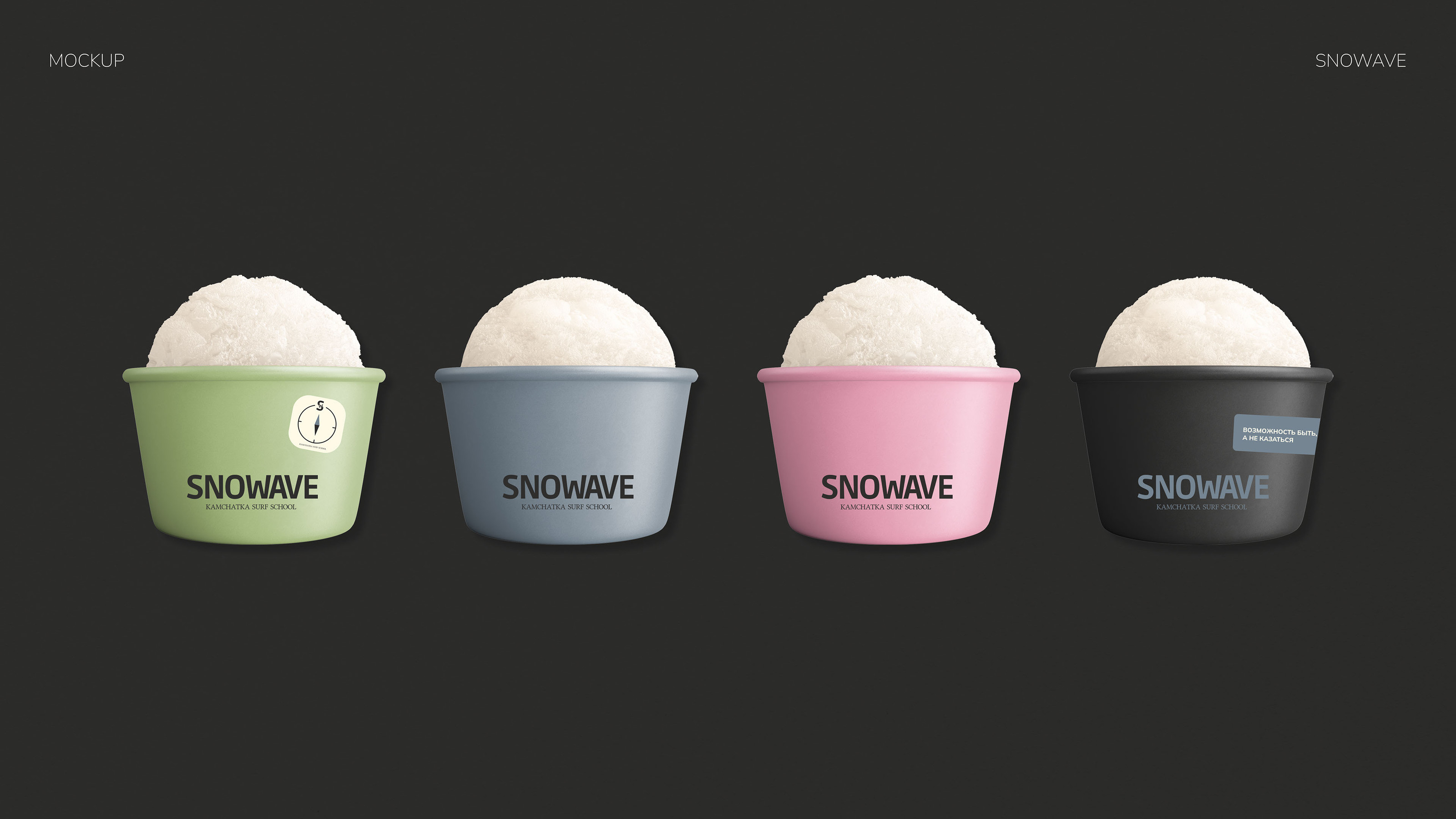 SNOWAVE KAMCHATKA SURF SCHOOL THE BRAND IDENTITY — Изображение №13 — Брендинг на Dprofile