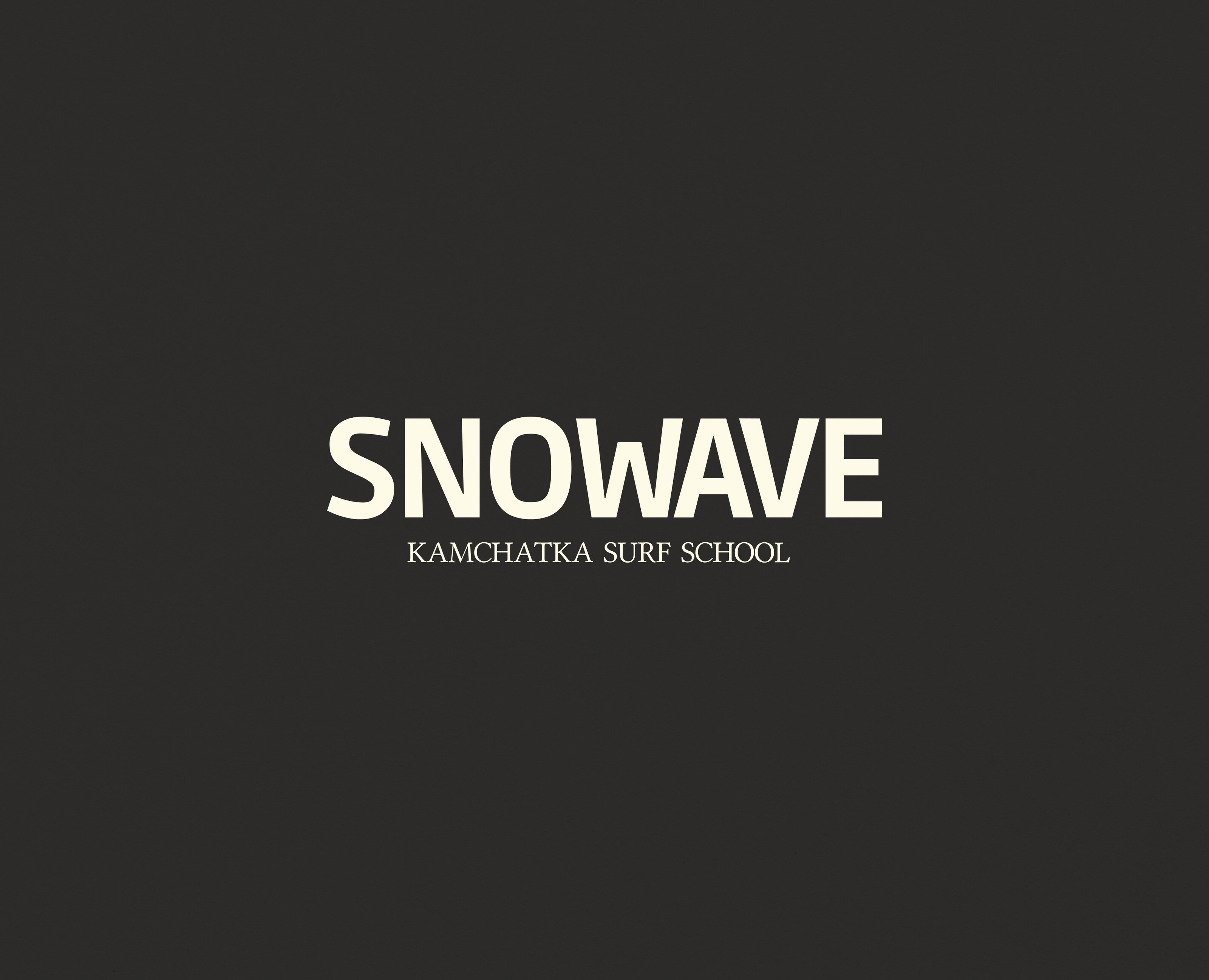 SNOWAVE KAMCHATKA SURF SCHOOL THE BRAND IDENTITY — Брендинг на Dprofile
