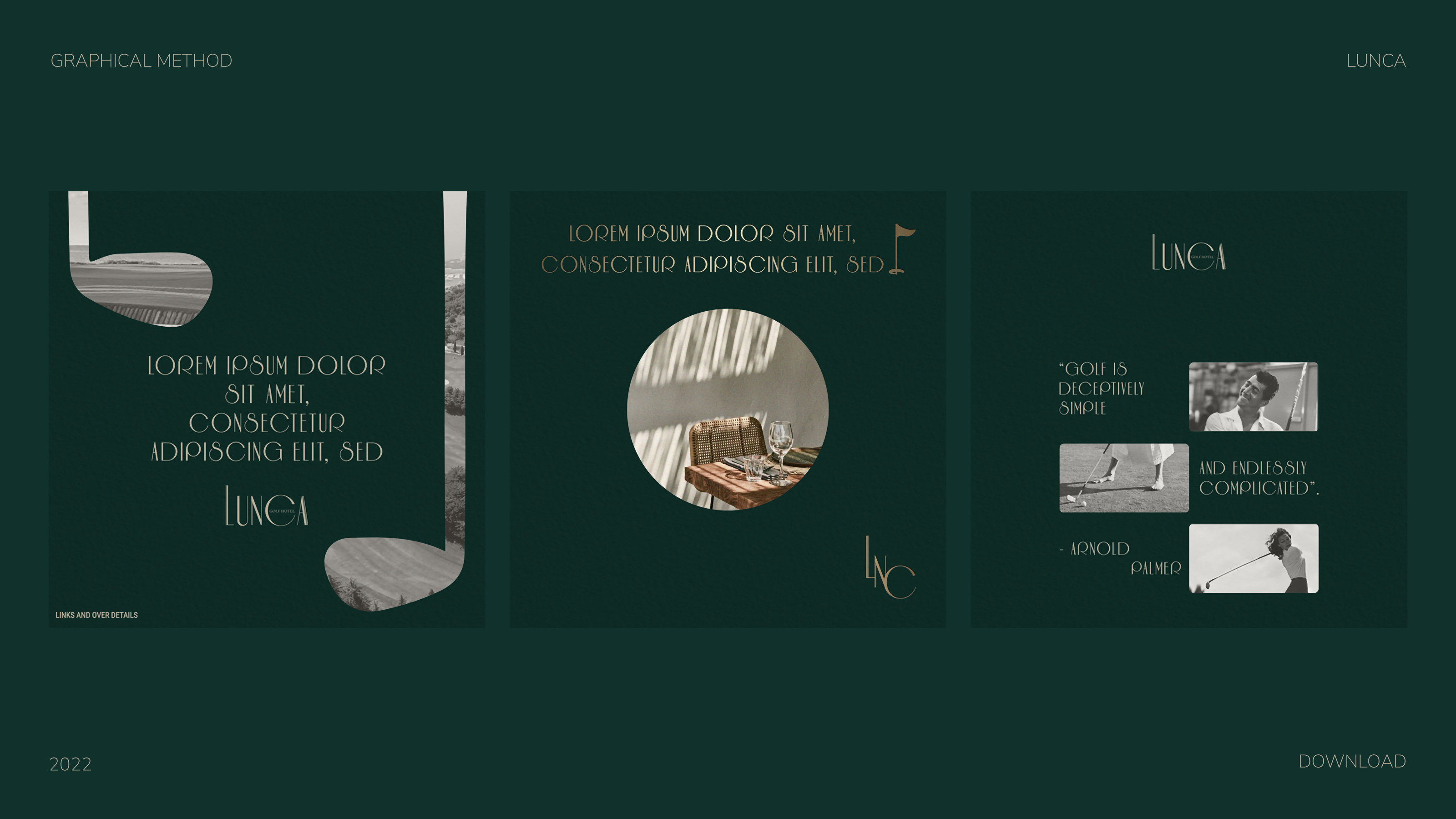 LUNCA GOLF HOTEL — Изображение №9 — Брендинг на Dprofile