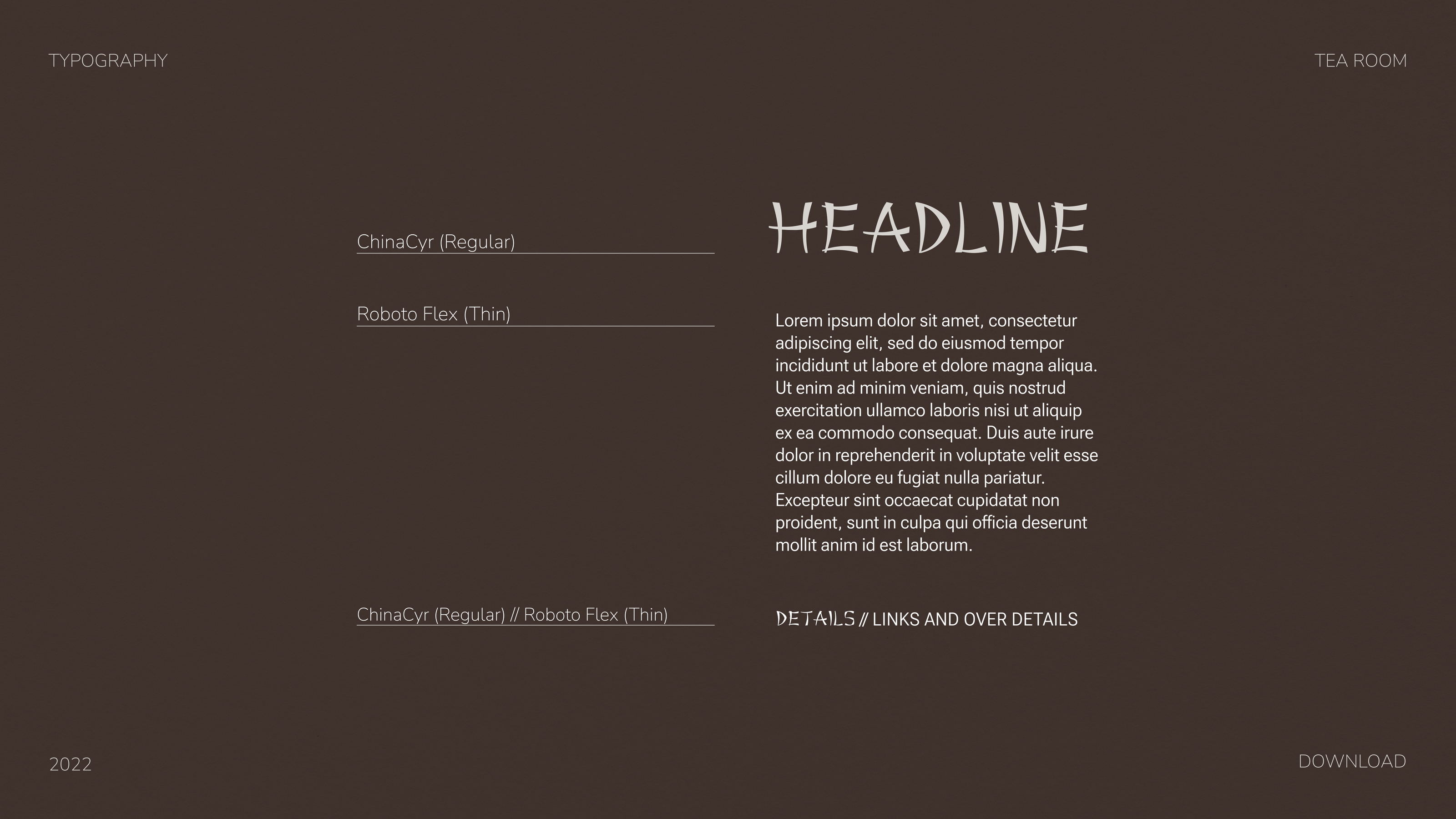 TEA ROOM Brand identity — Изображение №4 — Брендинг на Dprofile