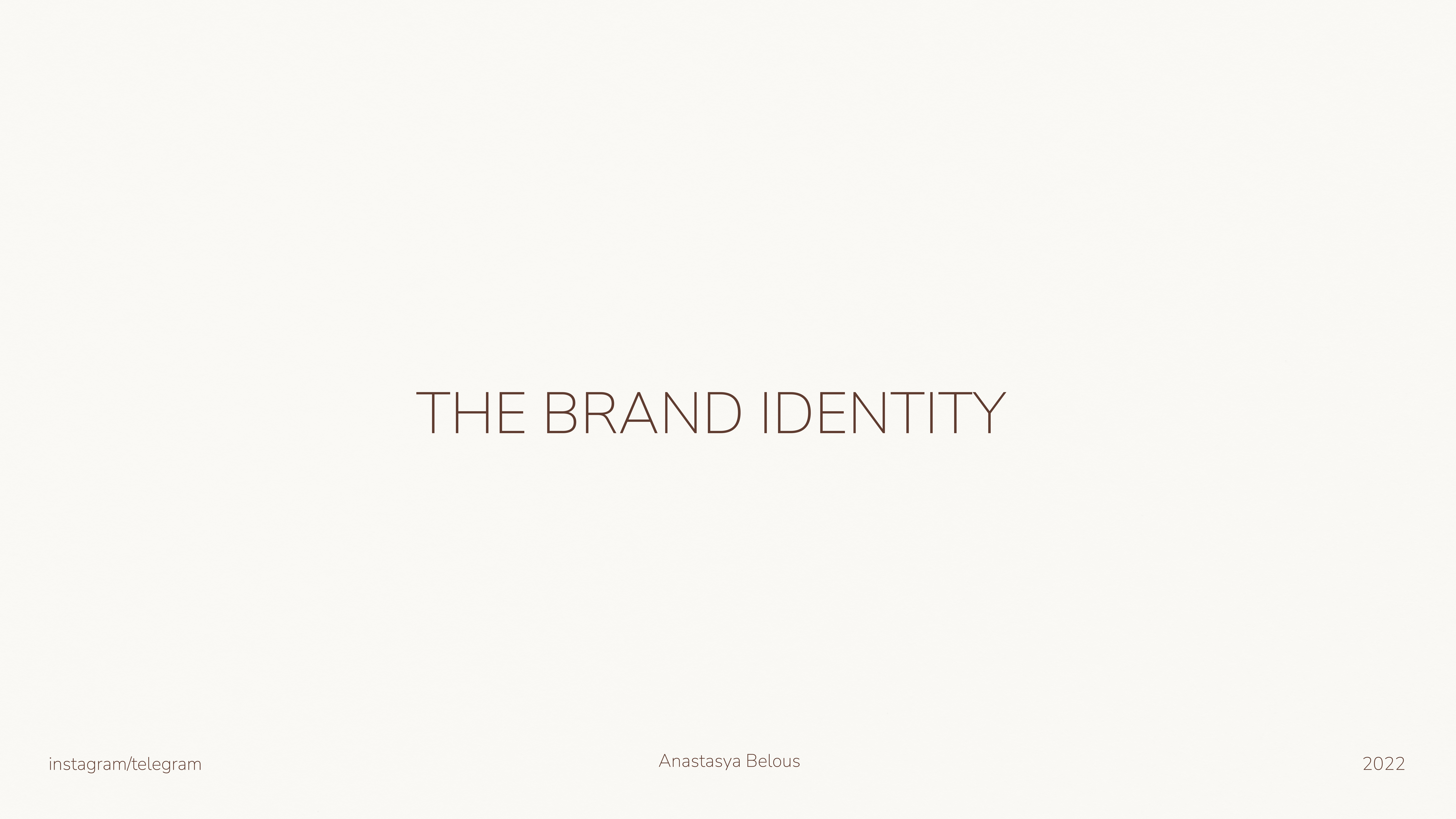 CANTIK The brand identity — Изображение №1 — Брендинг на Dprofile