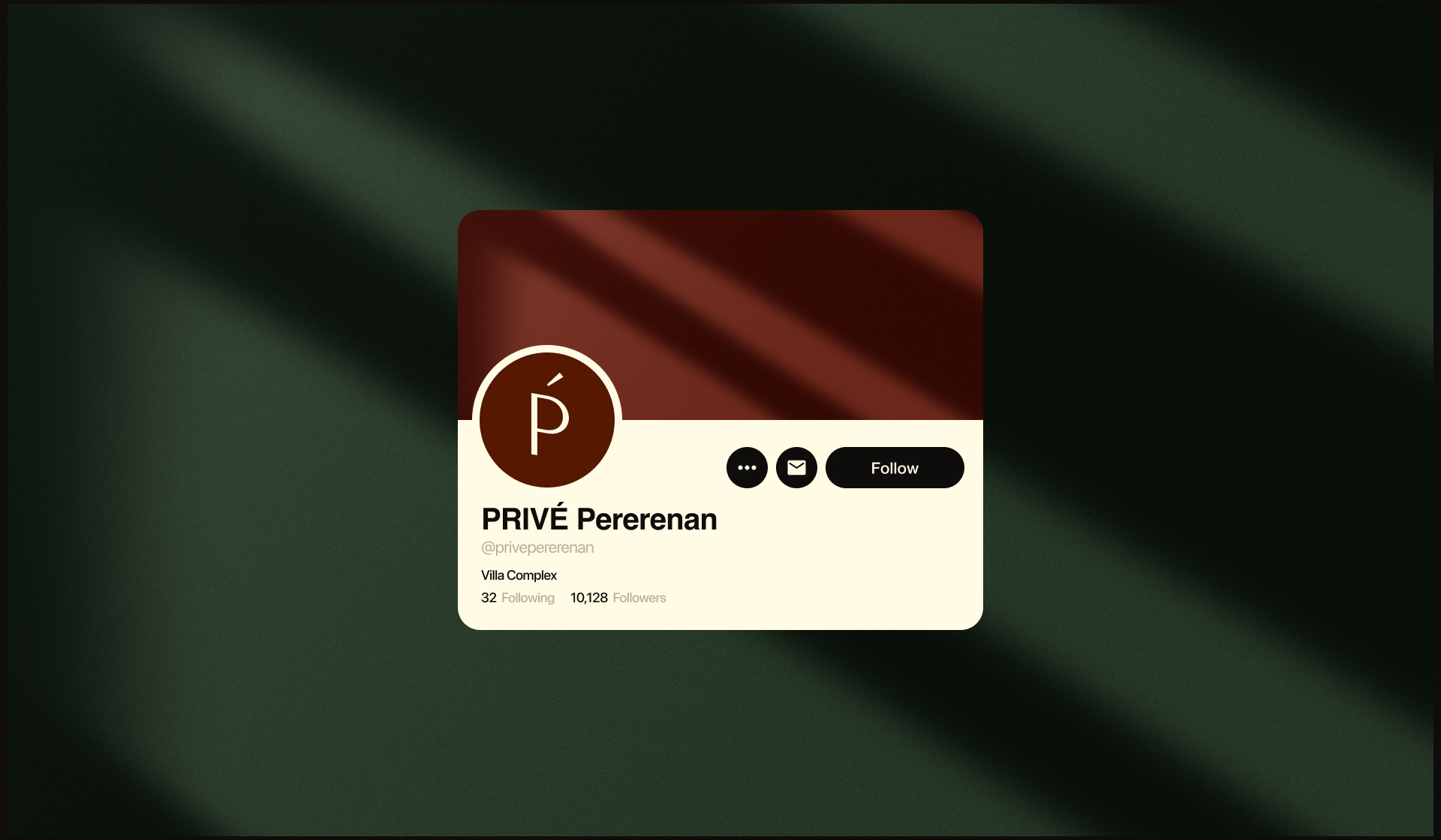 PRIVE Pererenan — Изображение №13 — Брендинг на Dprofile
