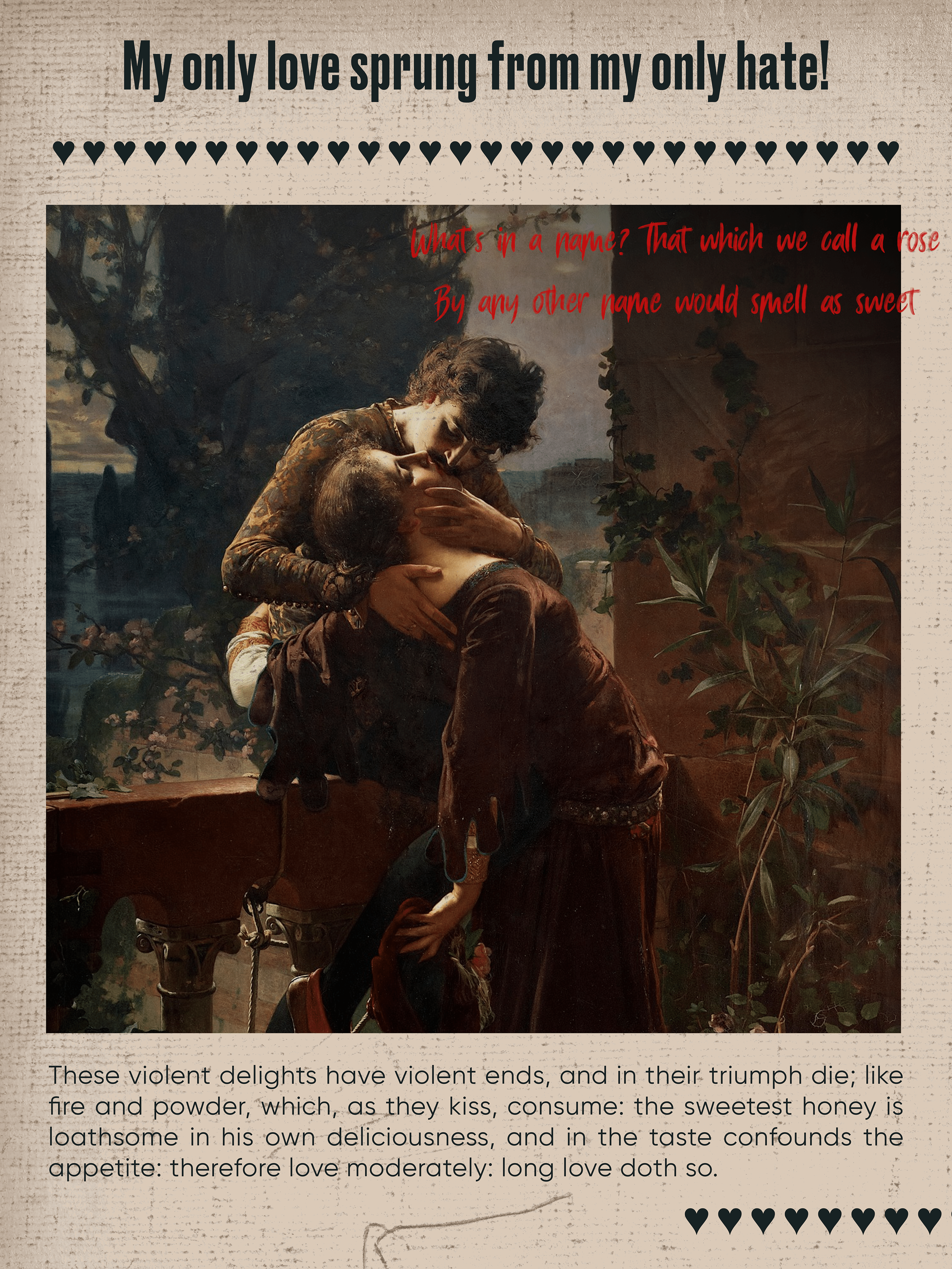 Shakespeare's works poster series — Изображение №3 — Графика на Dprofile